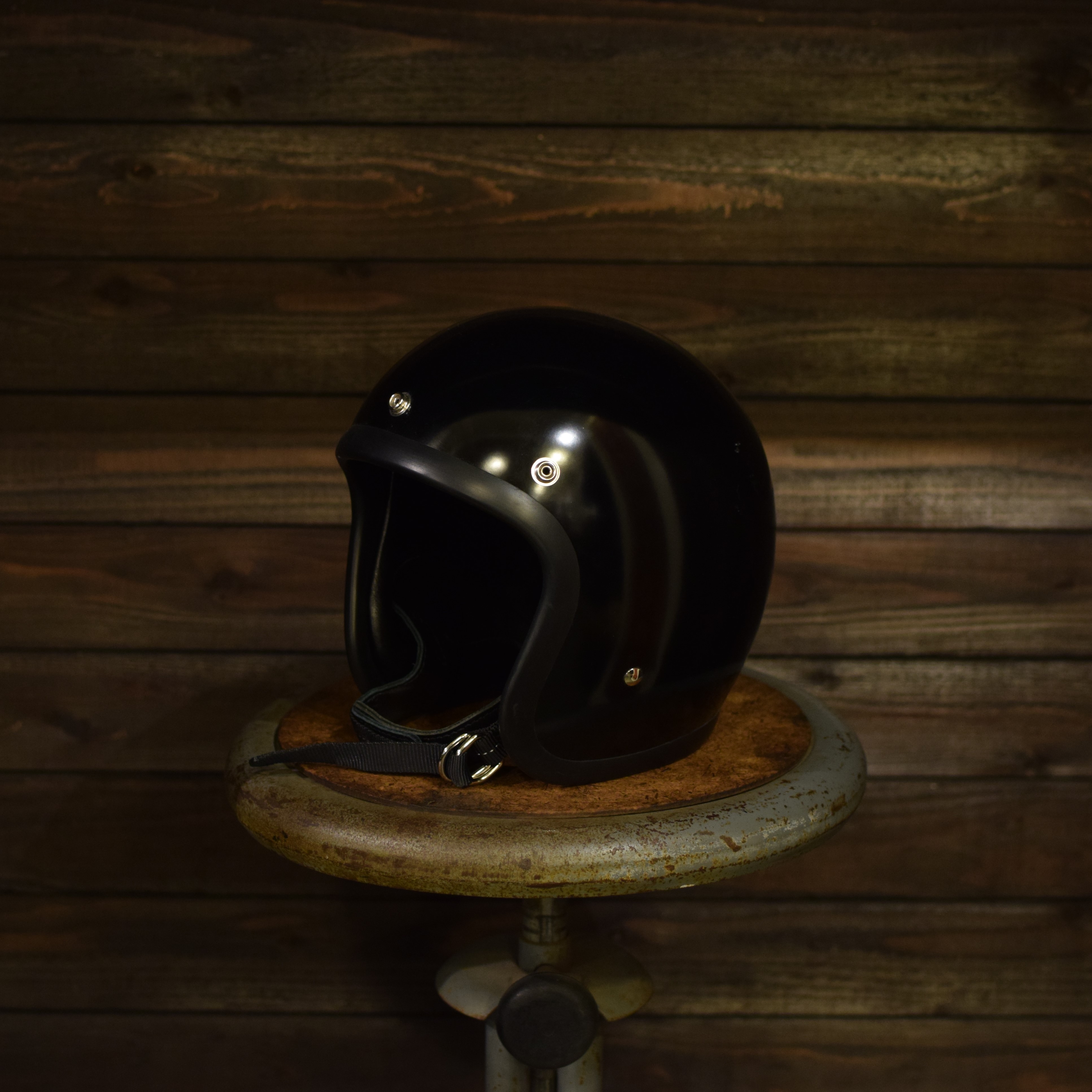 OCEAN BEETLE×AT-DIRTY/別注LAC JET HELMET (BLACK)