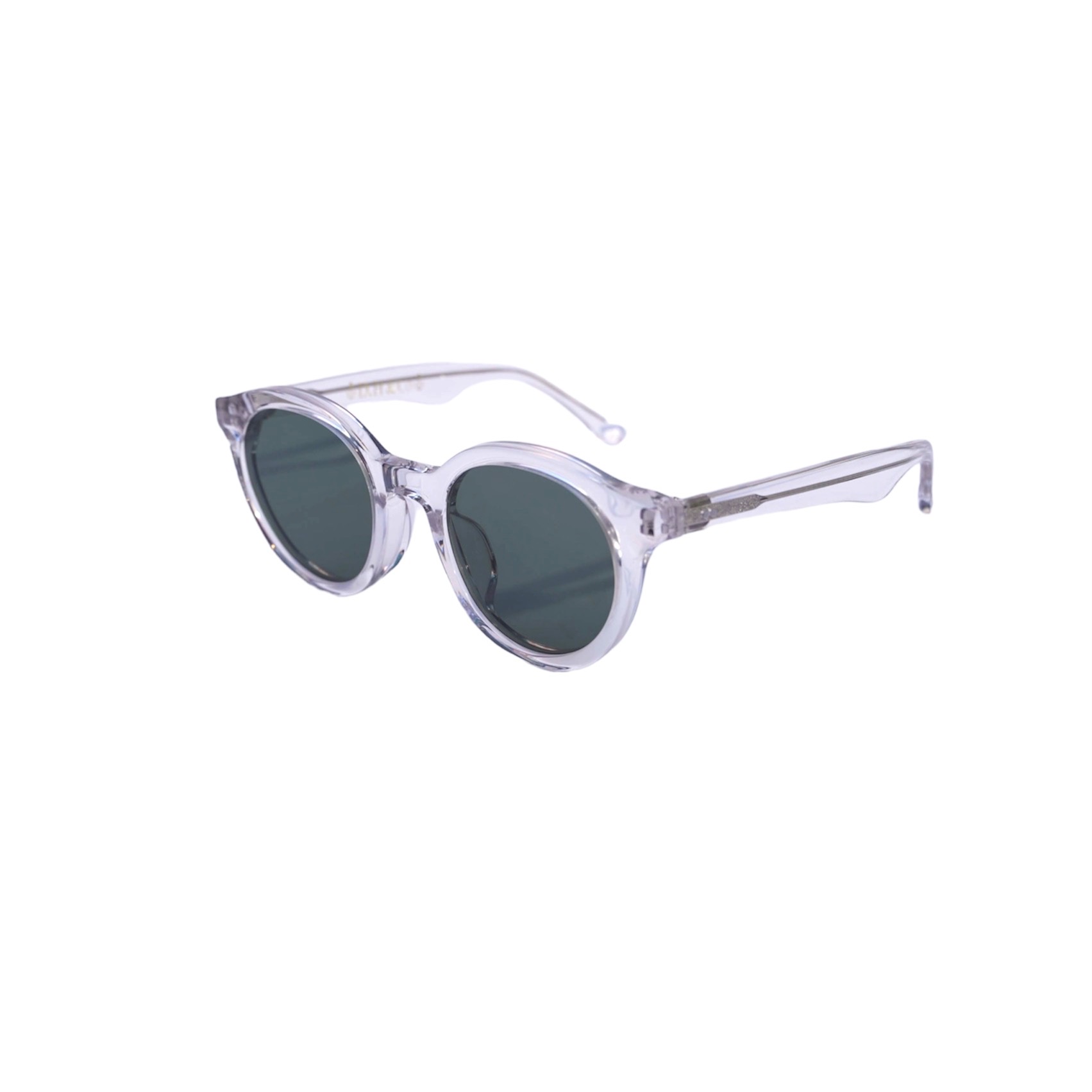 DRESS HIPPY/SUNNY SUNGLASSES (CLEAR × D.GREEN)