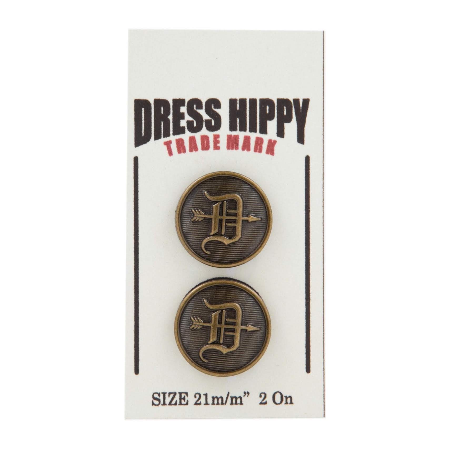 DRESS HIPPY/ARROW CHANGE BUTTON 2P