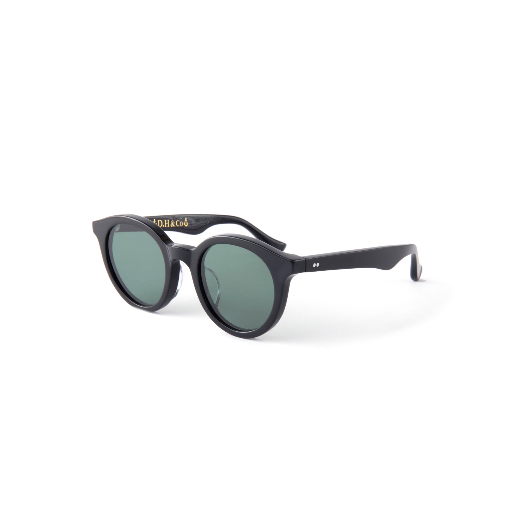 DRESS HIPPY/SUNNY SUNGLASSES (BLACK×D.GREEN)