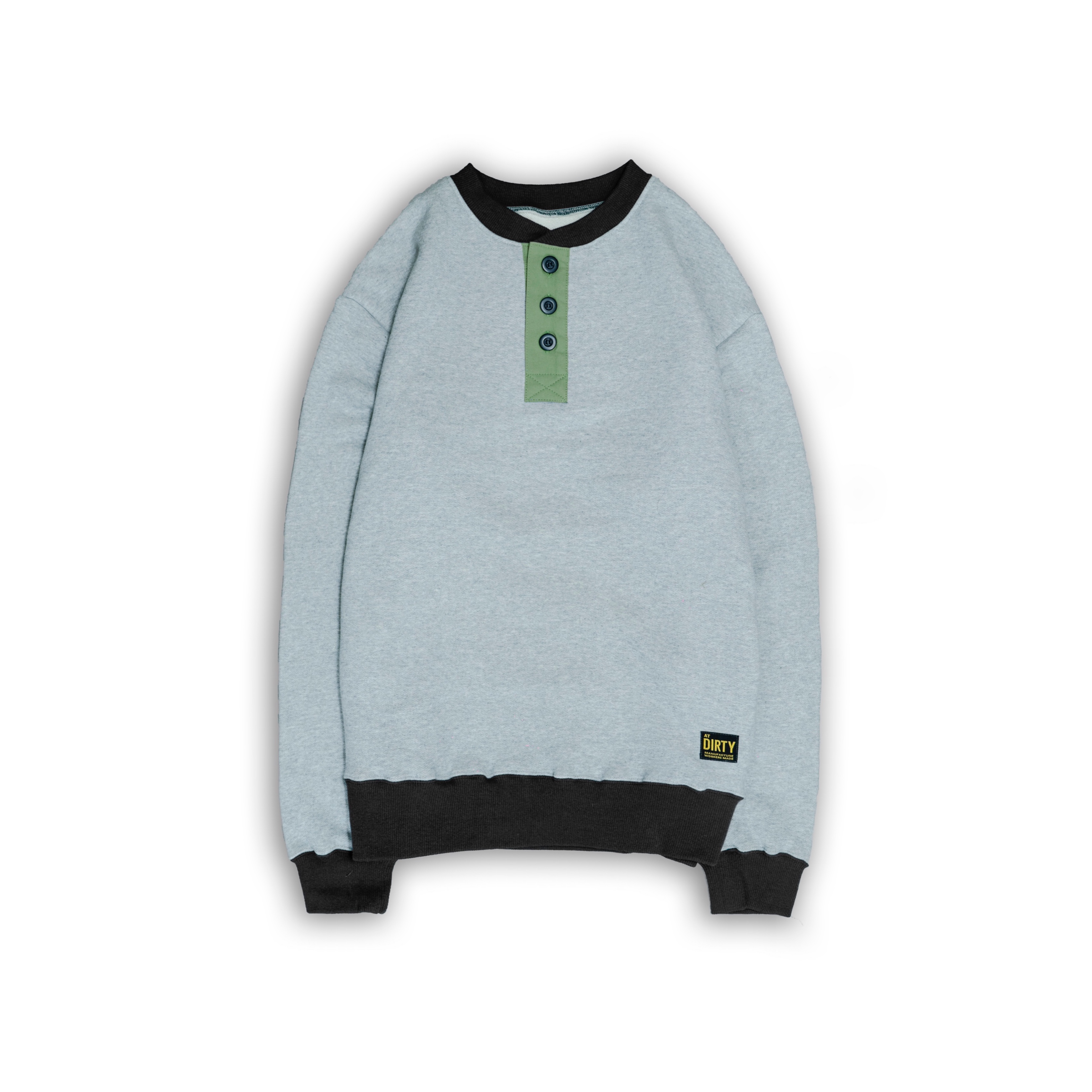 AT-DIRTY/ATD HEAVY HENRY SWEAT (H.GRAY)