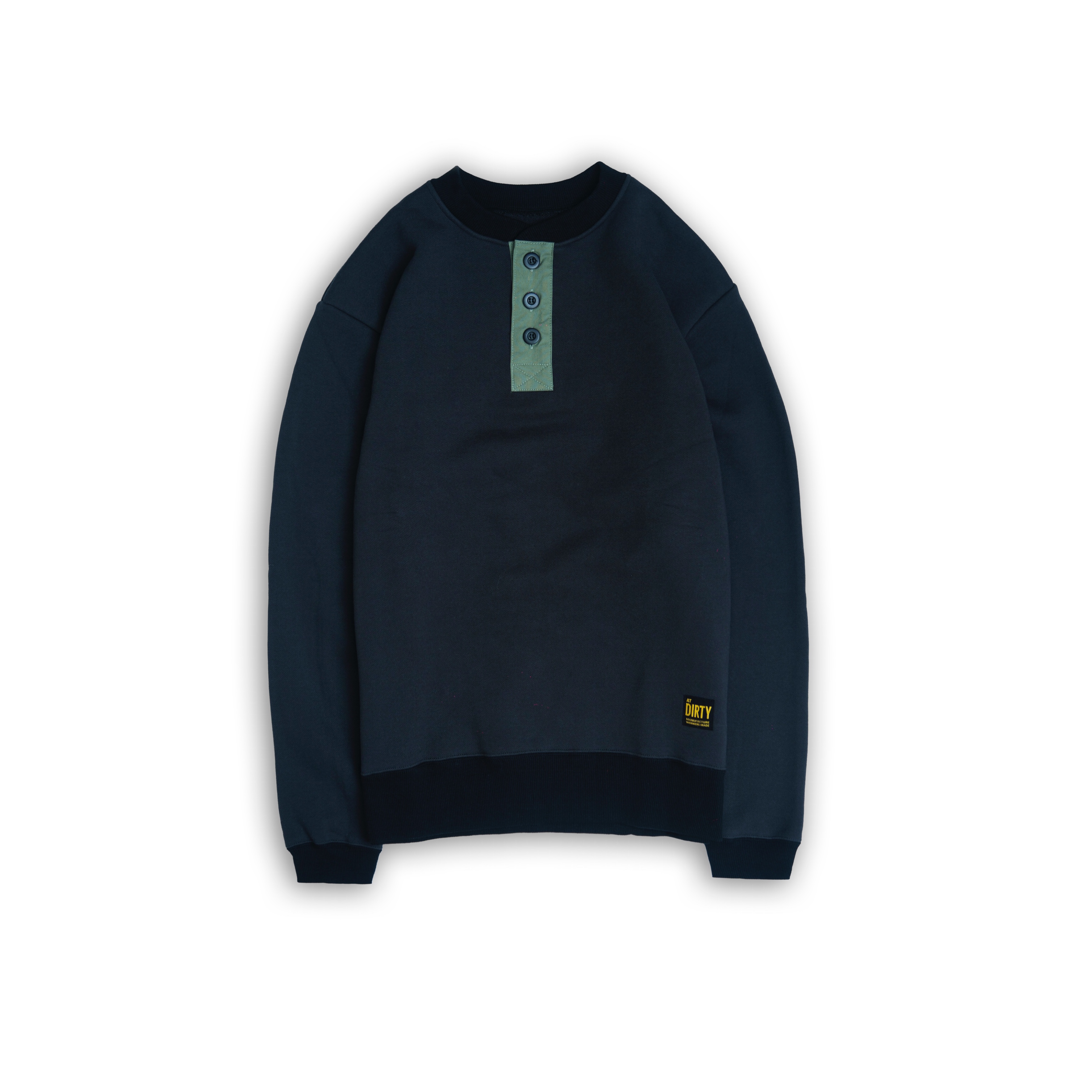 AT-DIRTY/ATD HEAVY HENRY SWEAT (S.BLACK)