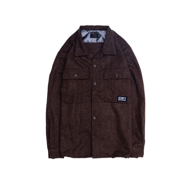 AT-DIRTY/MILDOOR L/S SHIRT (OLIVE)