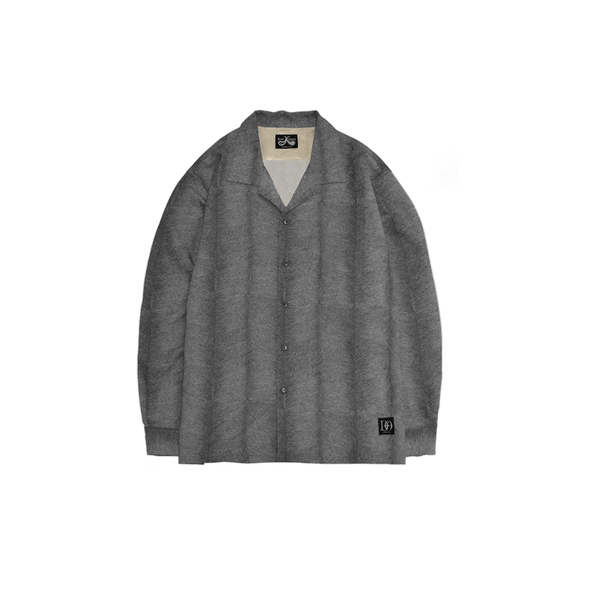 DRESS HIPPY / DH MINK L/S SHIRT  (BLACK)