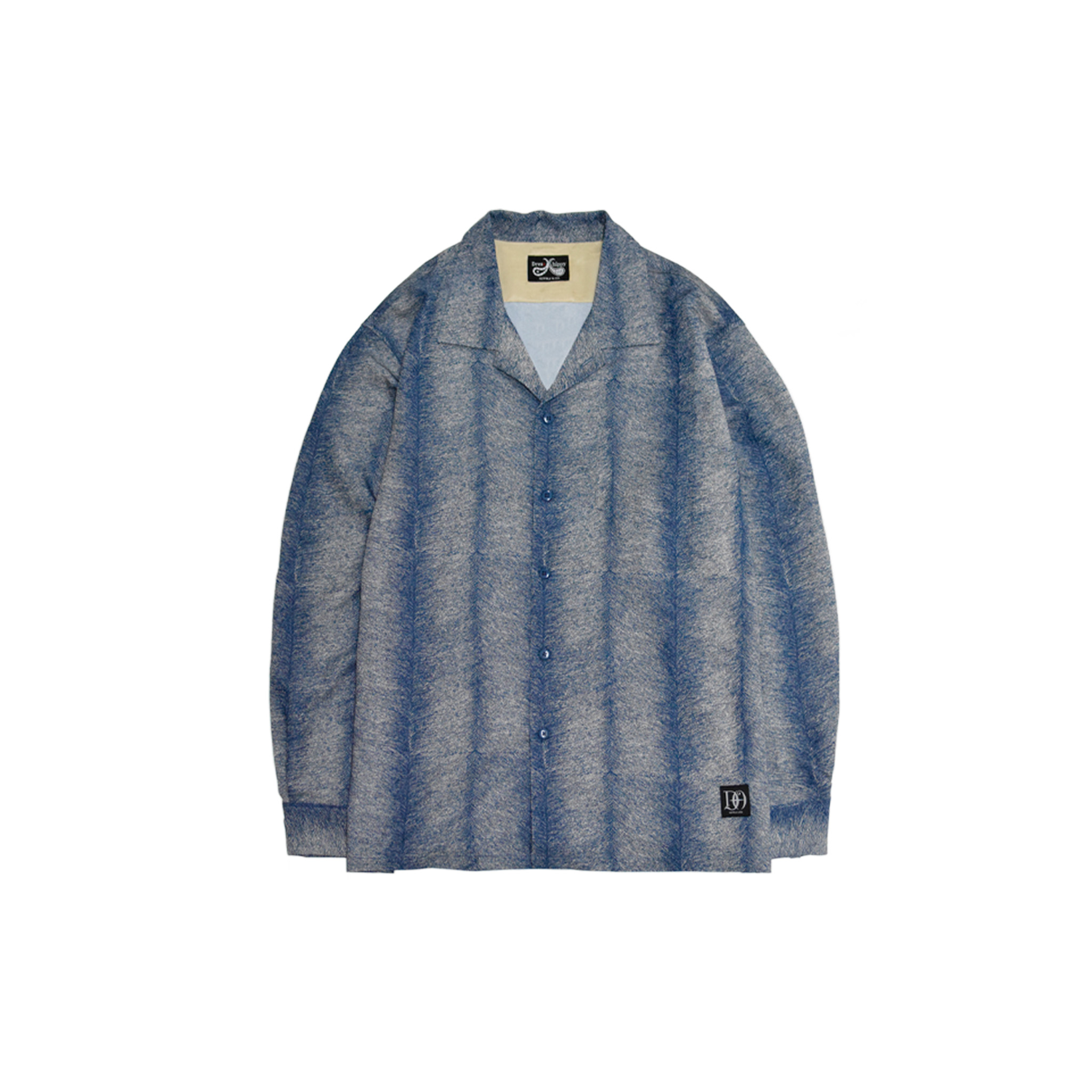 DRESS HIPPY / DH MINK L/S SHIRT  (NAVY)