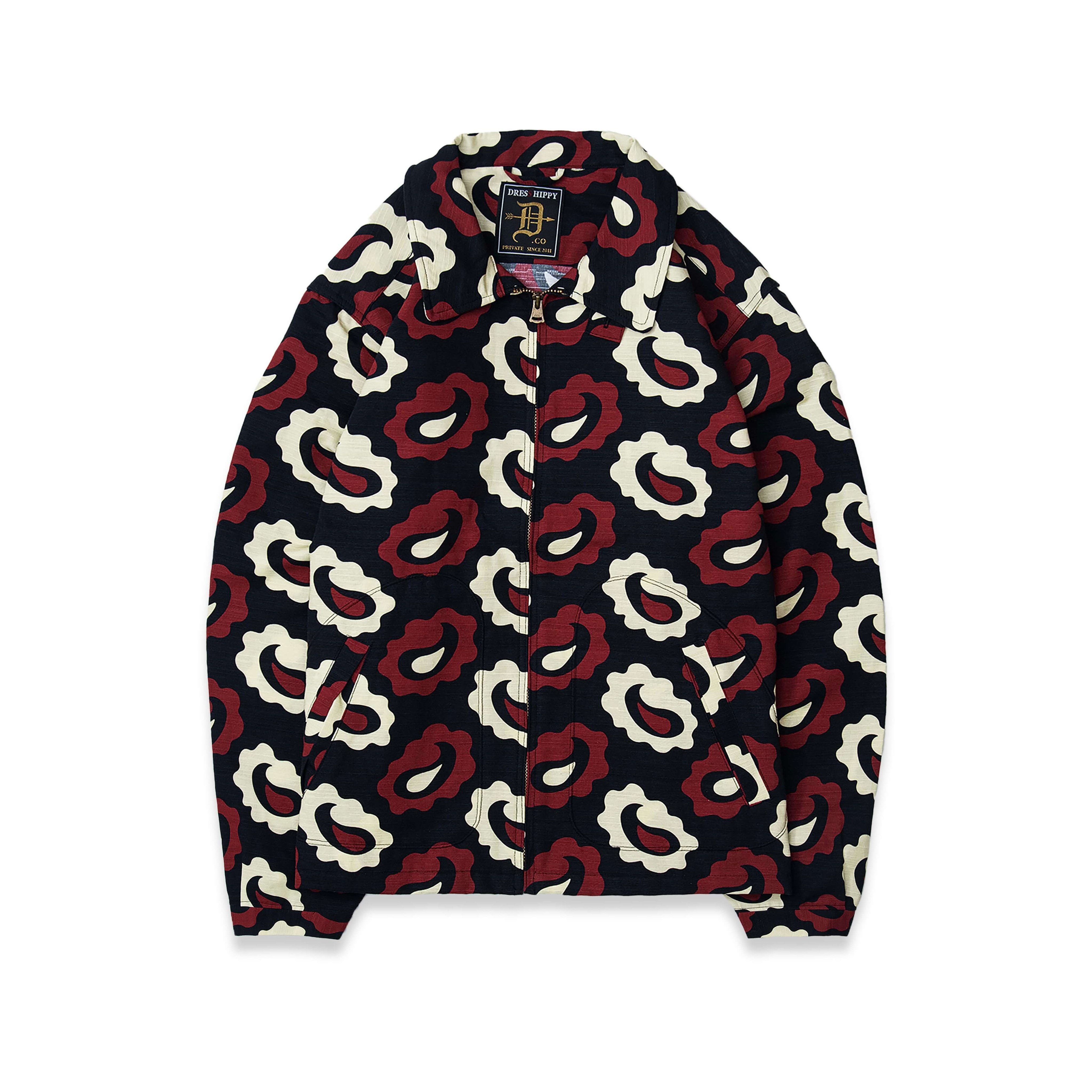 DRESS HIPPY/DH-SWING PAISLEY JACKET (RED)