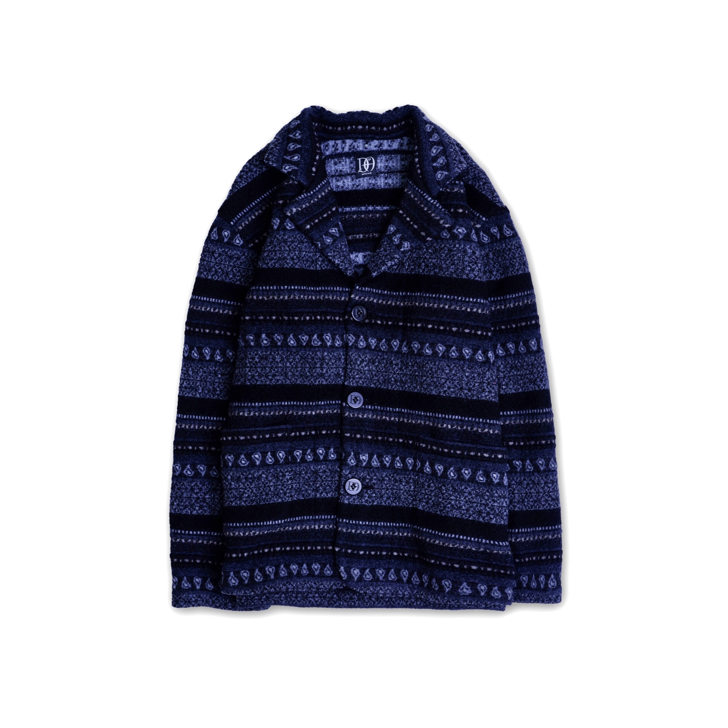 DRESS HIPPY/NEW ORLEANS KNIT JACKET (NAVY)