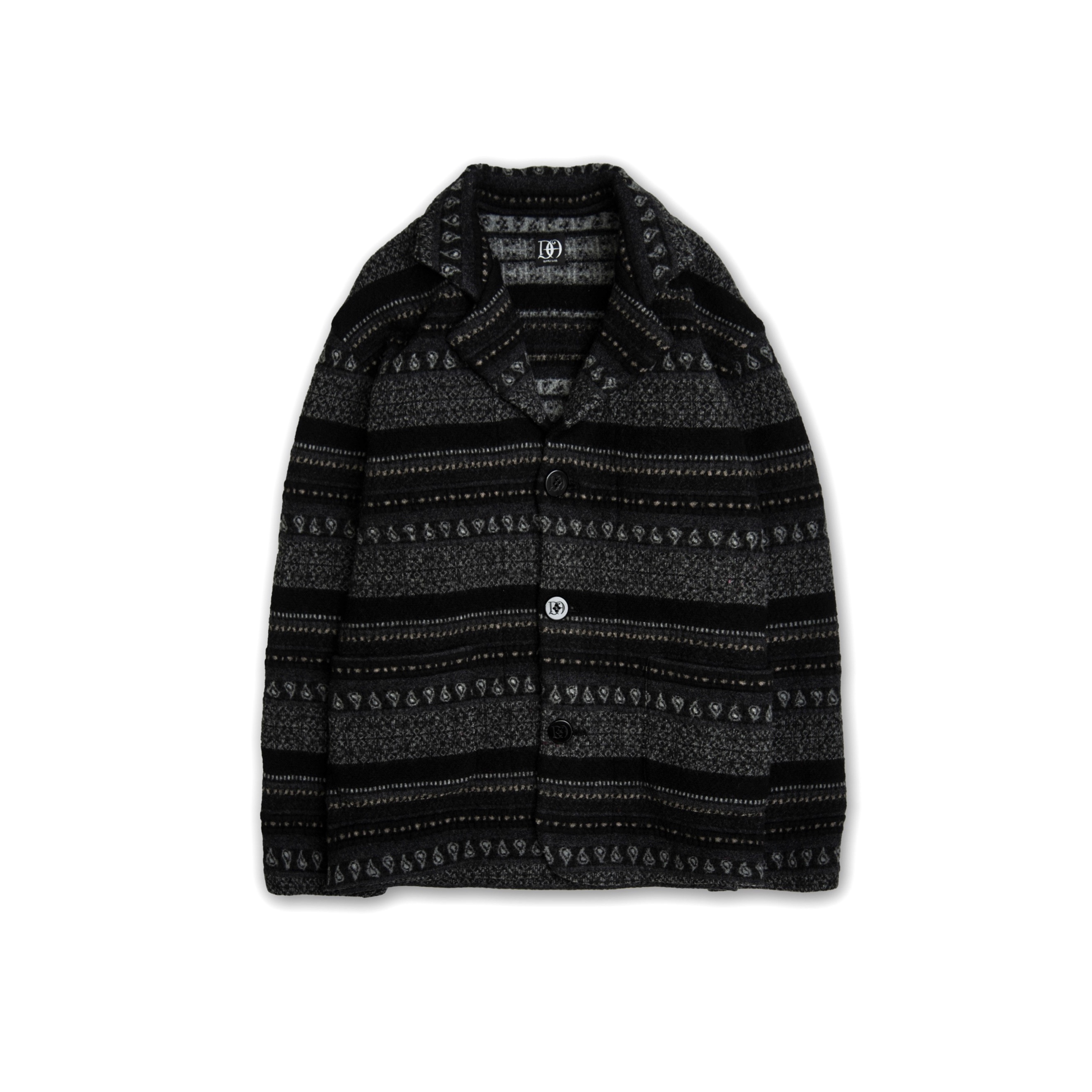 DRESS HIPPY/NEW ORLEANS KNIT JACKET (BLACK)