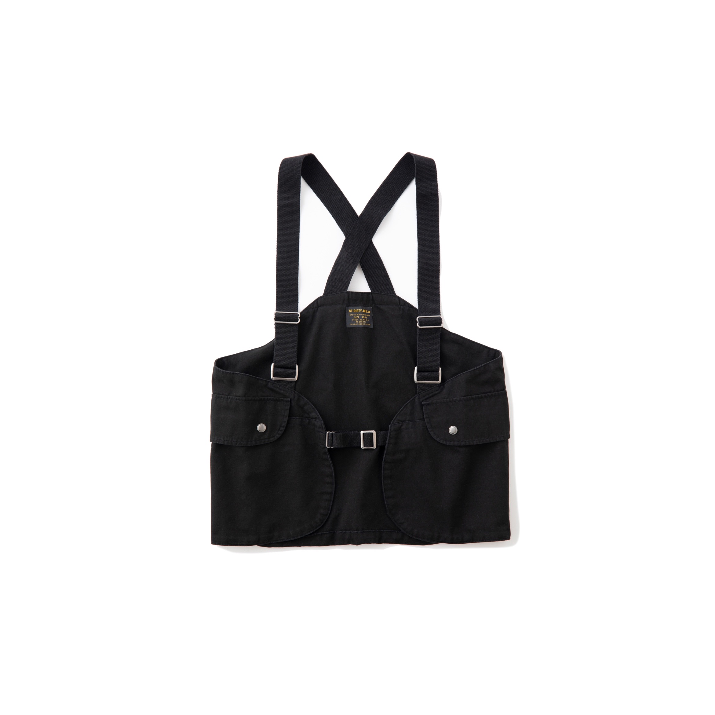 AT-DIRTY/GAME VEST (BLACK)