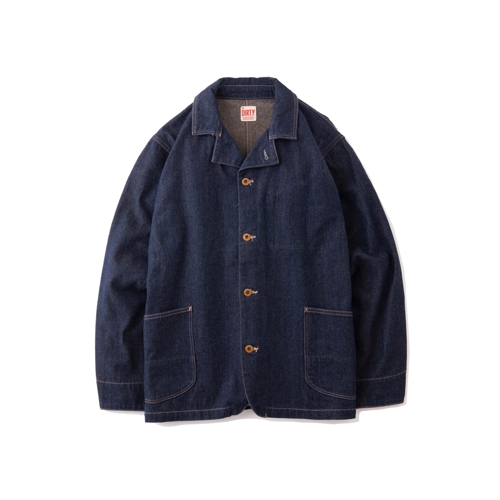 AT-DIRTY/WORKERS JACKET (B.DENIM)