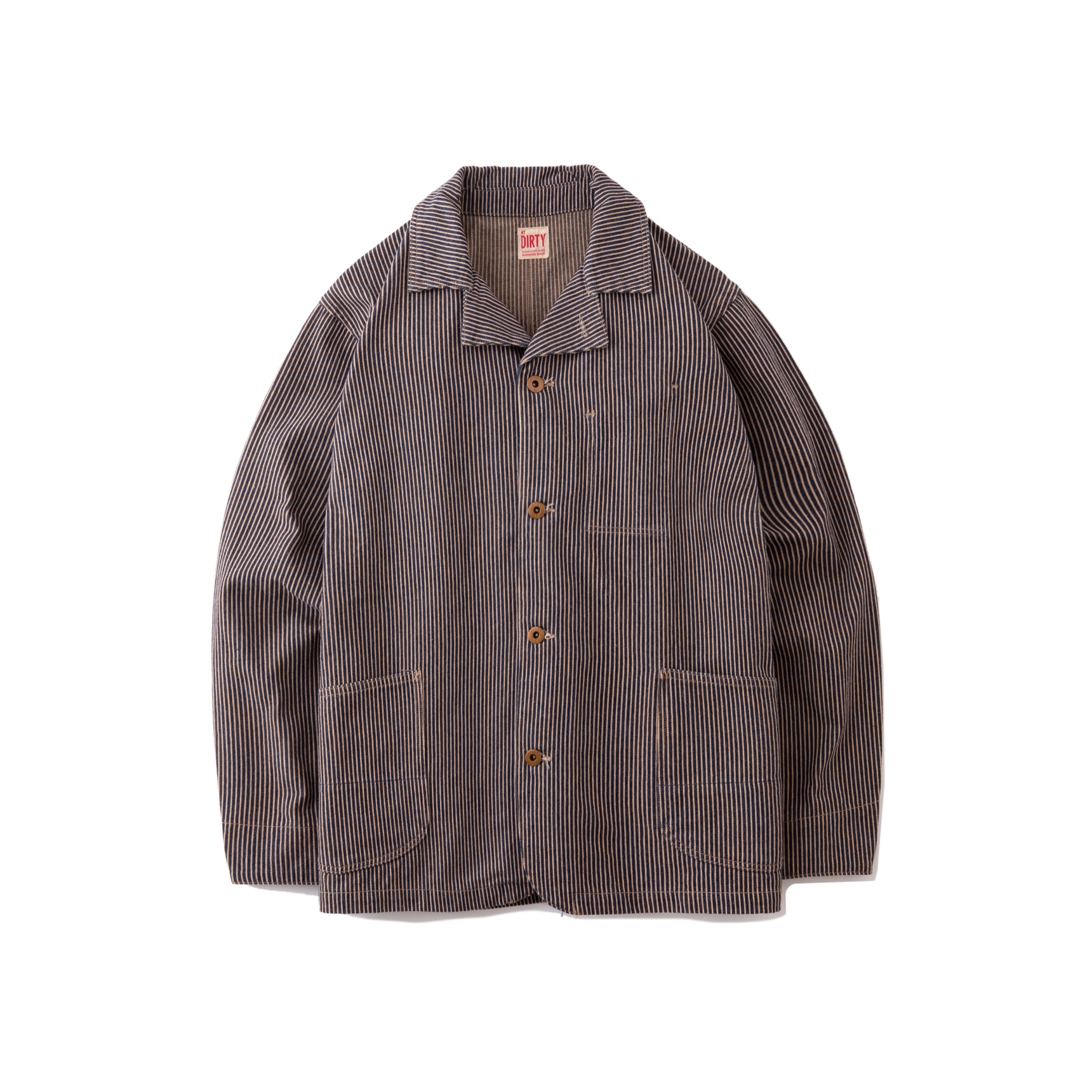 AT-DIRTY/WORKERS JACKET (B.HICKORY)