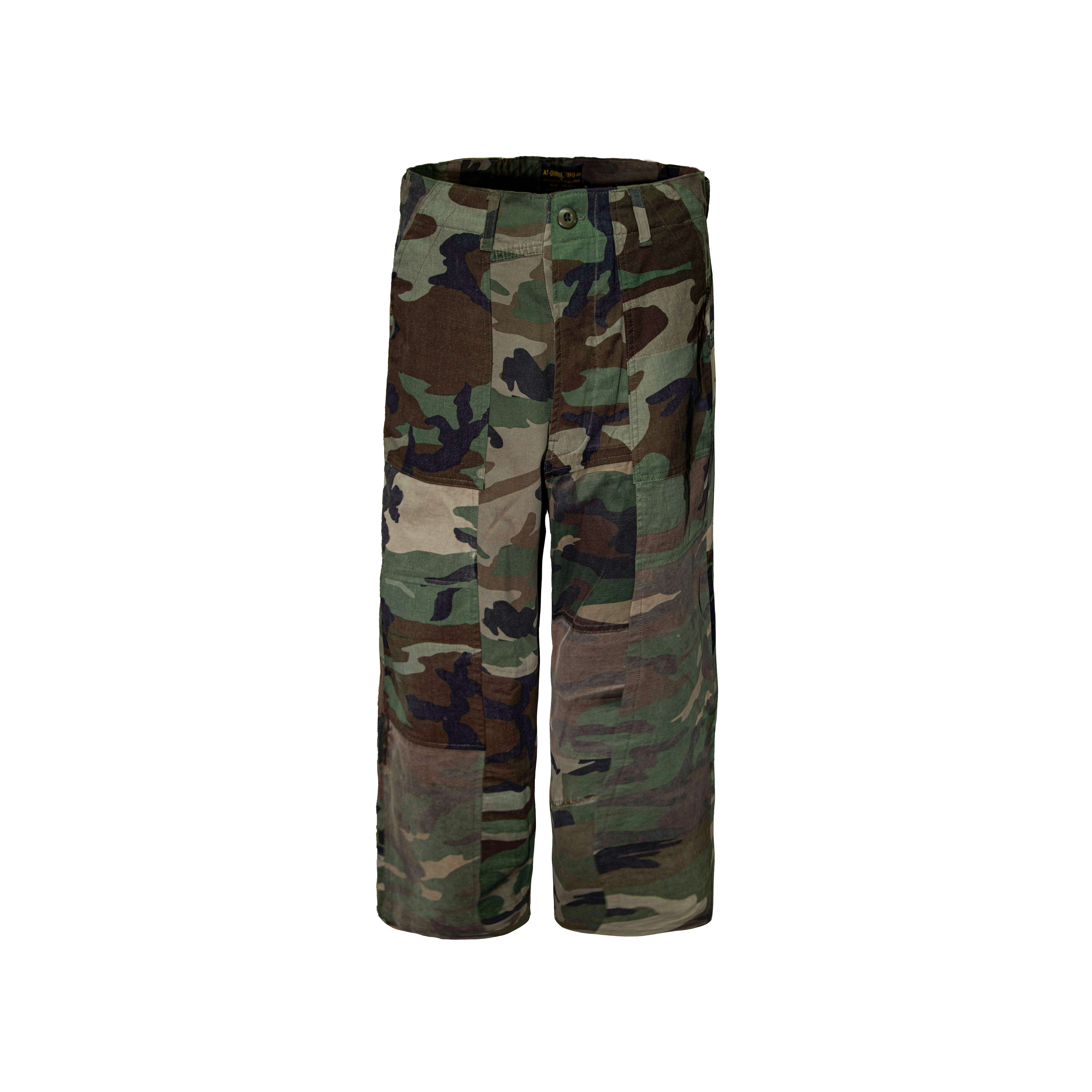 AT-DIRTY/PATCH WORK BAKER PANTS (KAMO)