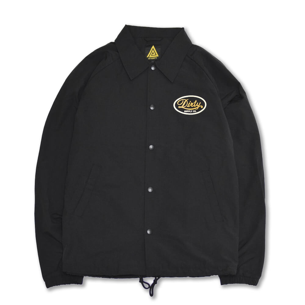 AT-DIRTY/ANYDAYS COACH JACKET (BLACK)