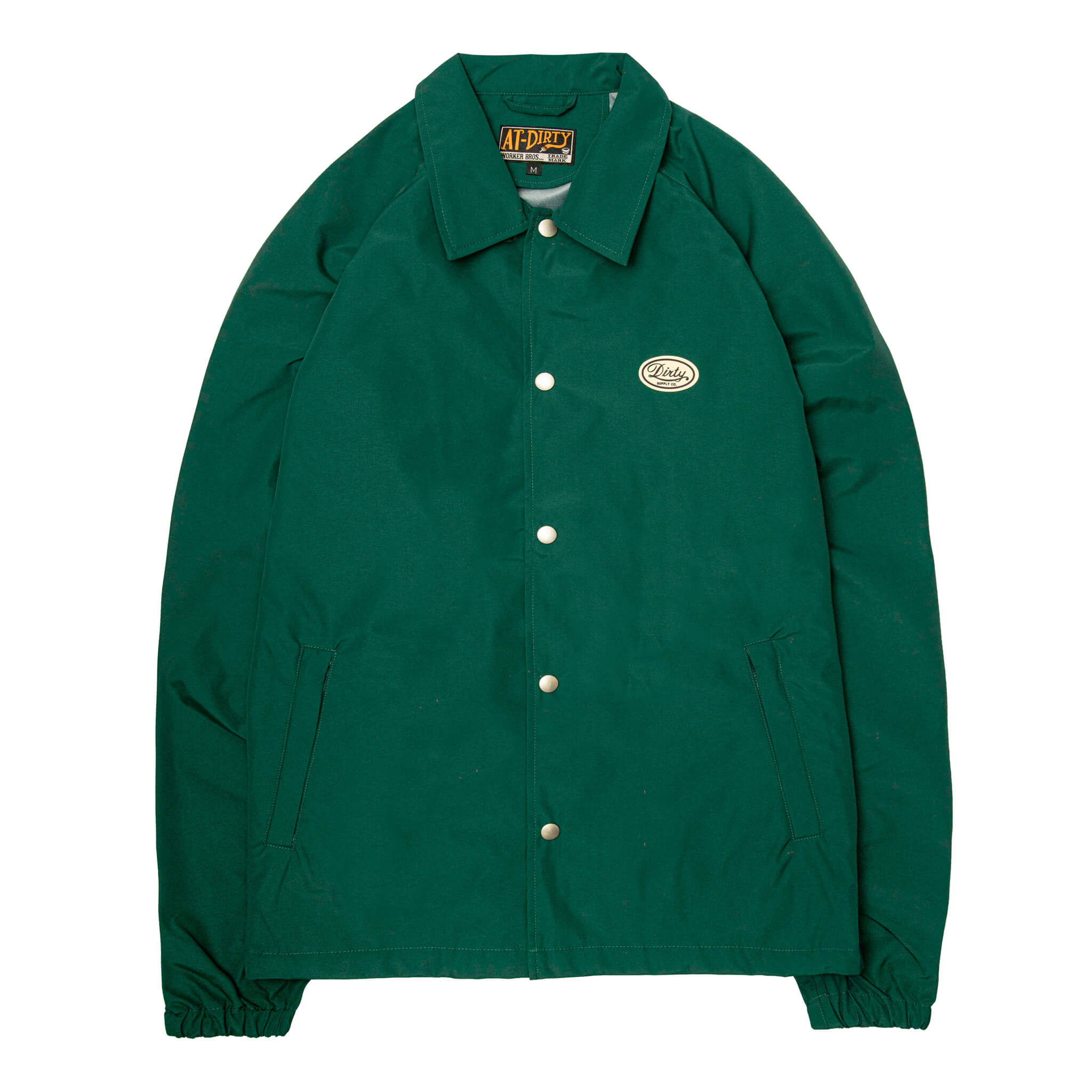 AT-DIRTY/WP COACH JACKET (GREEN)
