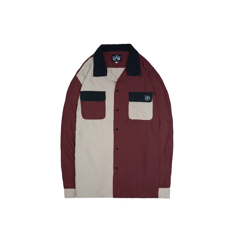 DRESS HIPPY/DH-CRAZY L/S SHIRT (BURGUNDY)