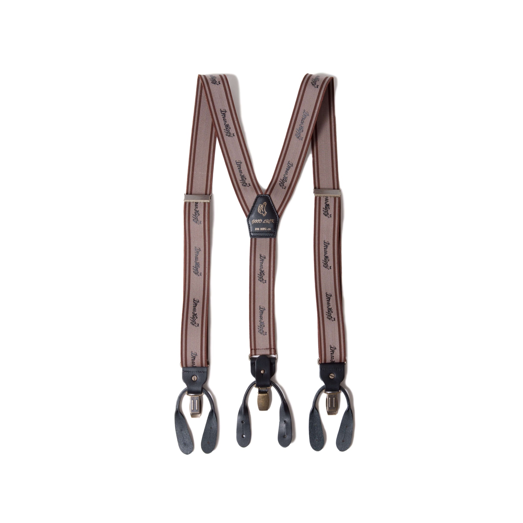 DRESS HIPPY/CLASSIC SUSPENDERS (BROWN)