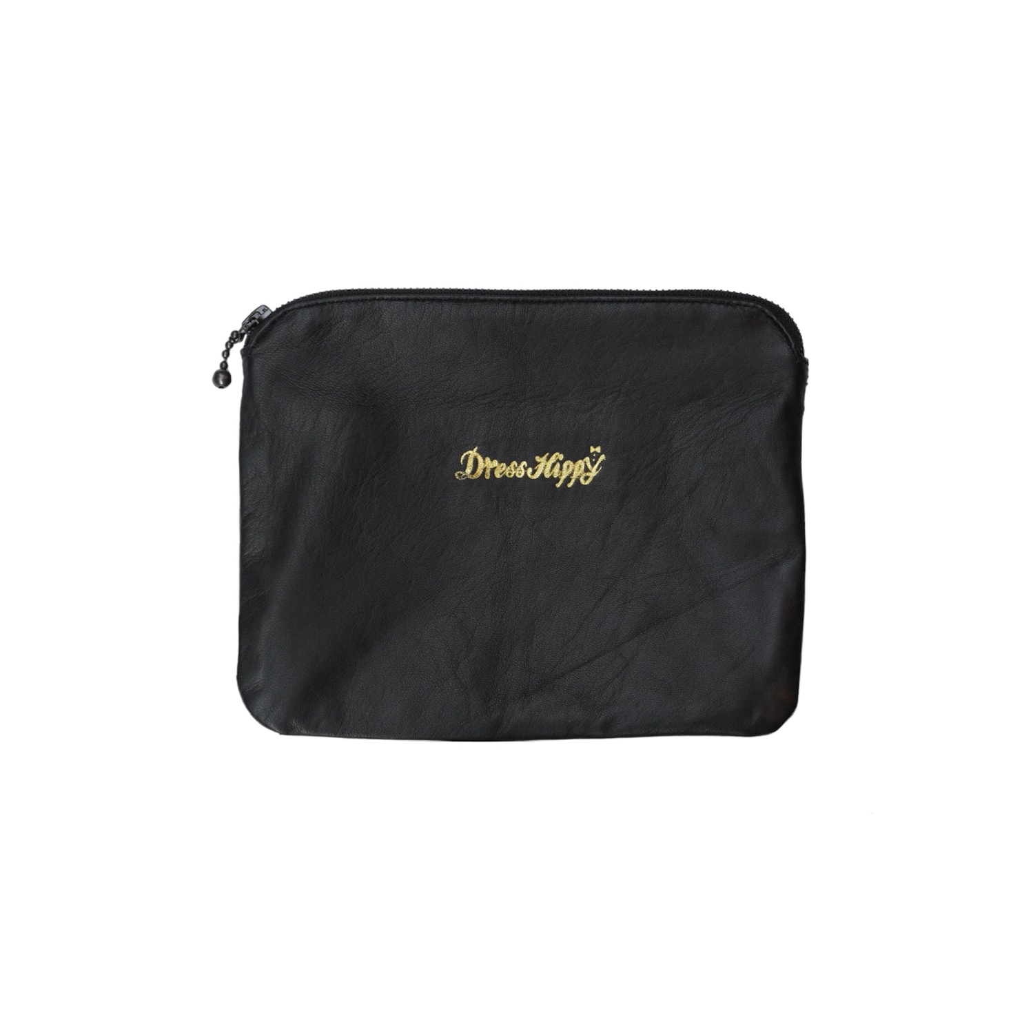 DRESS HIPPY/DH-LEATHER POACH (BLACK)
