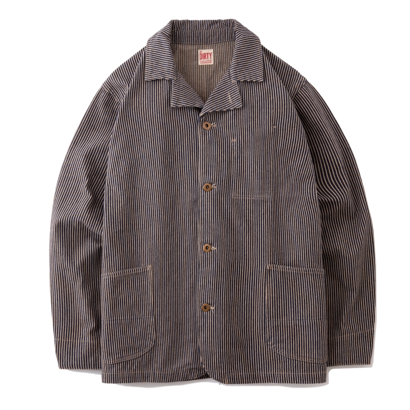 AT-DIRTY/WORKERS JACKET (B.HICKORY)