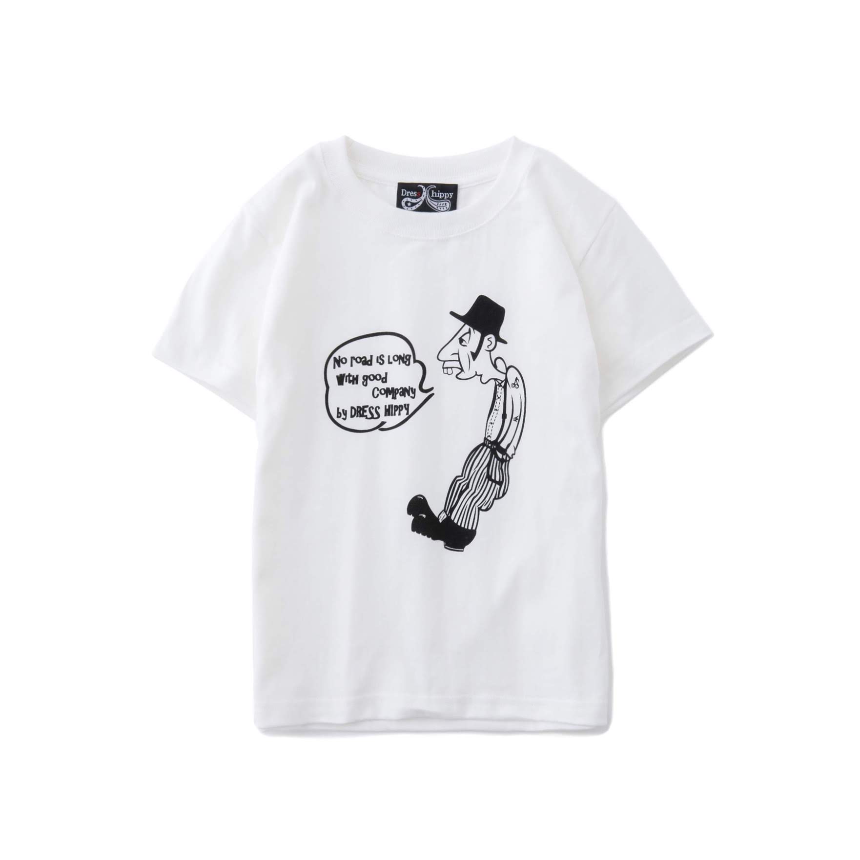 DRESS HIPPY/JAZZMAN S/S KIDS TEE (WHITE)