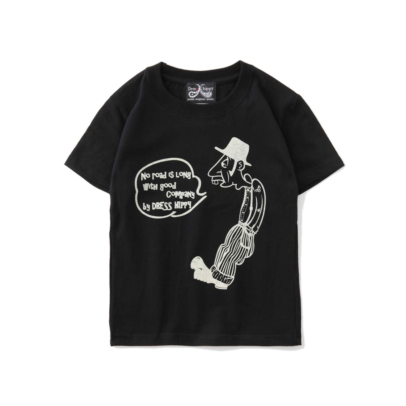 DRESS HIPPY/JAZZMAN S/S KIDS TEE (BLACK)