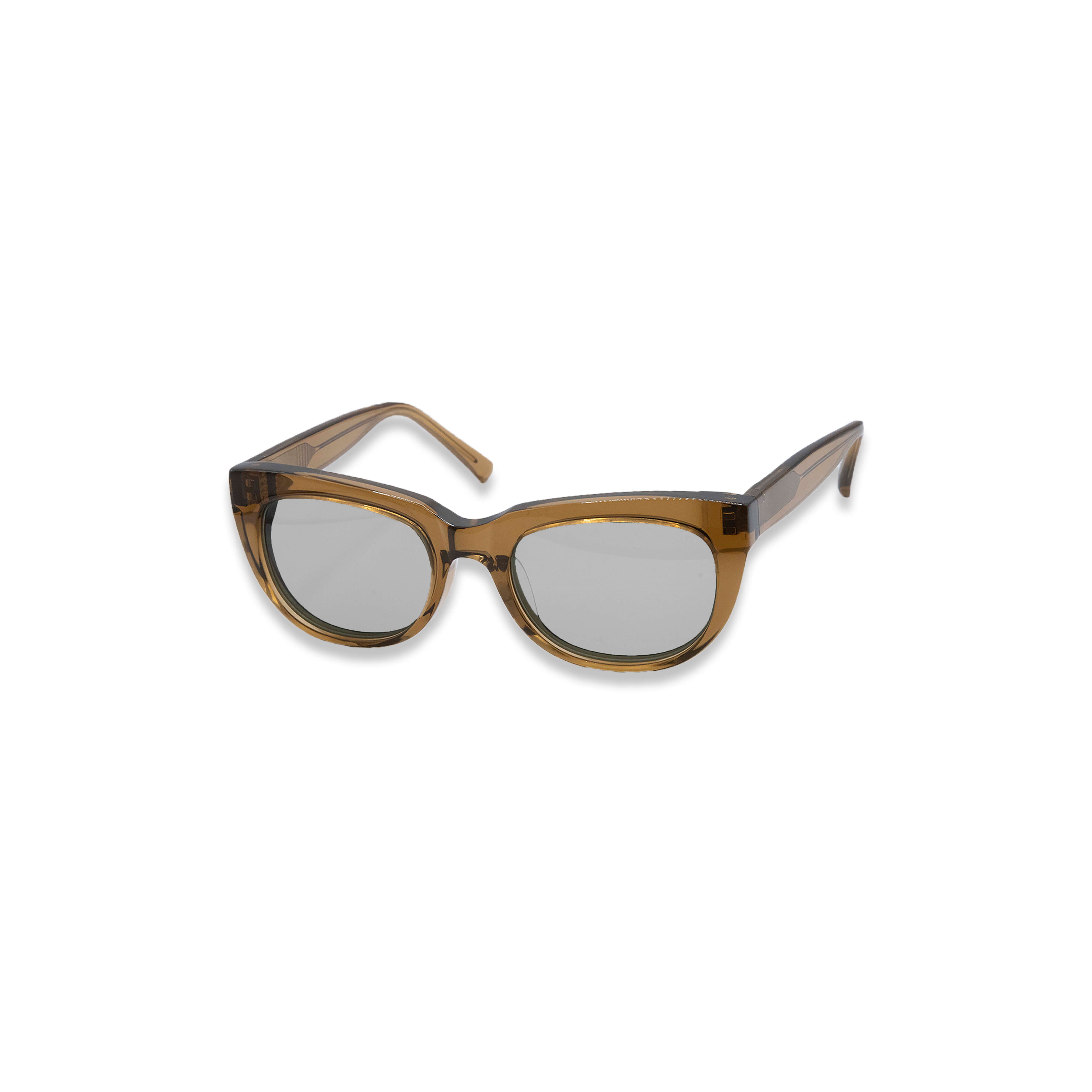 DRESS HIPPY/ DH-FOX SUNGLASSES (C.BROWN × L.GRAY)