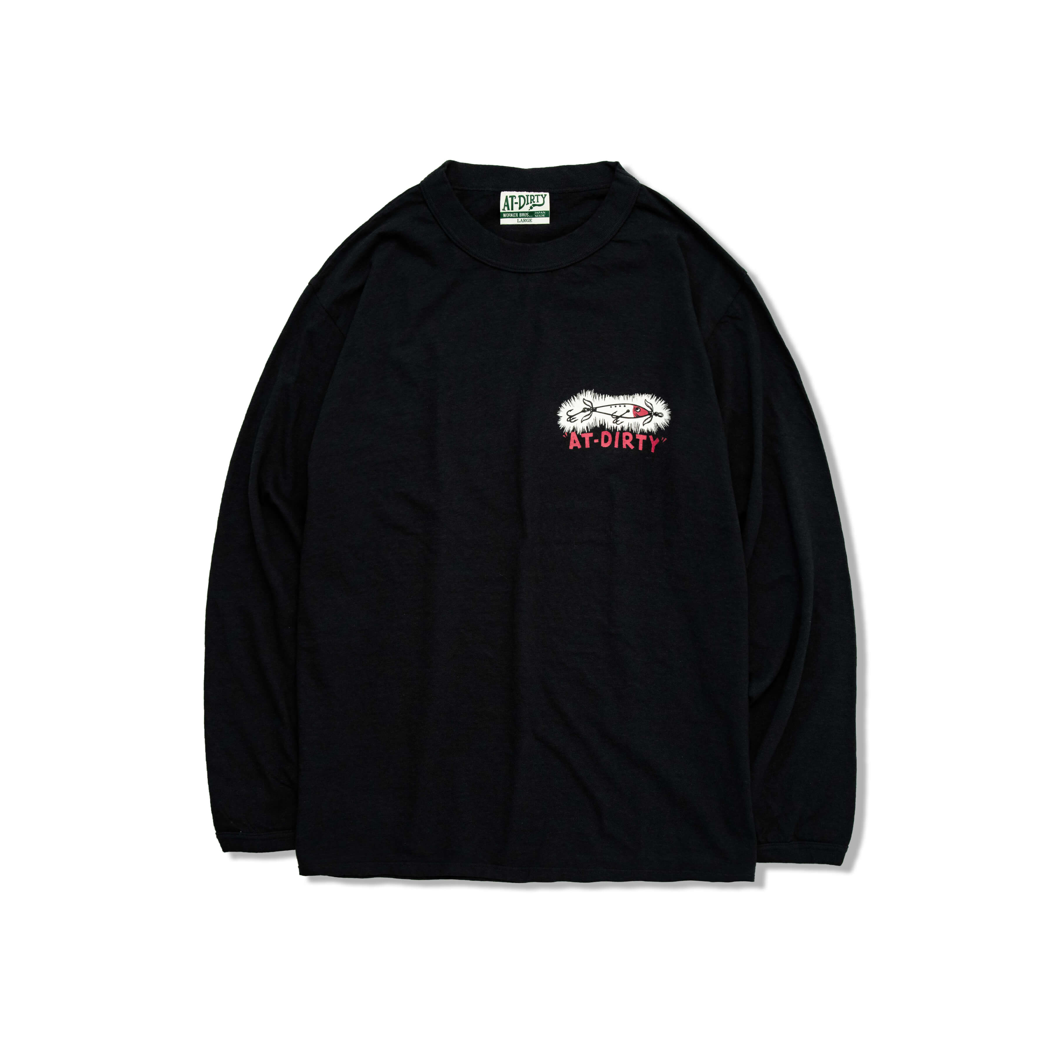 AT-DIRTY/ATD LURE L/S TEE (BLACK)
