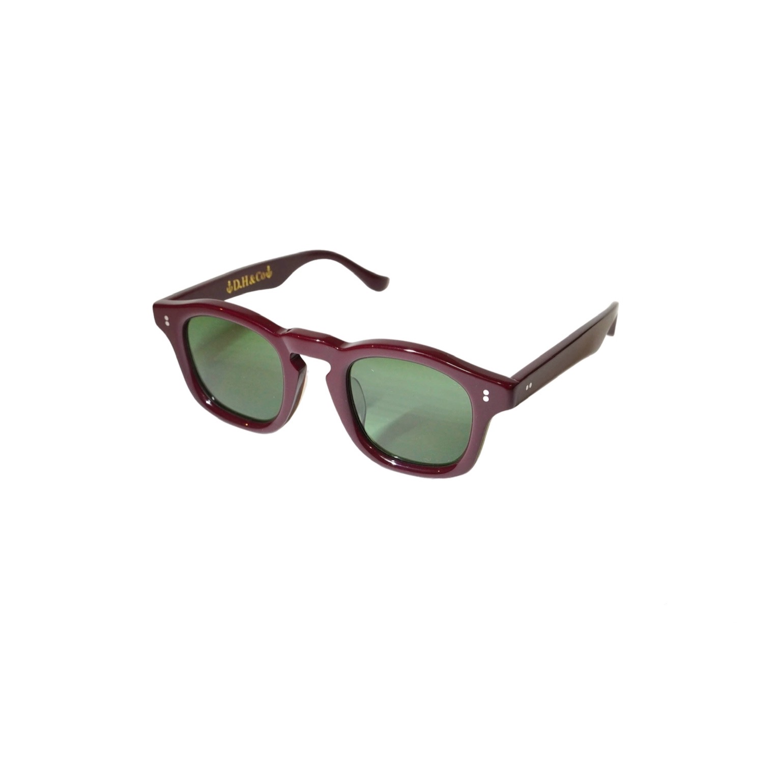 DRESS HIPPY/DH-BOSTON SUNGLASSES (R.BROWN × D.GREEN)