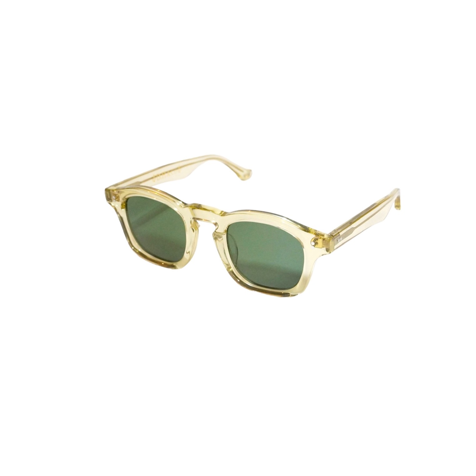 DRESS HIPPY/DH-BOSTON SUNGLASSES (Y.CLEAR × D.GREEN)