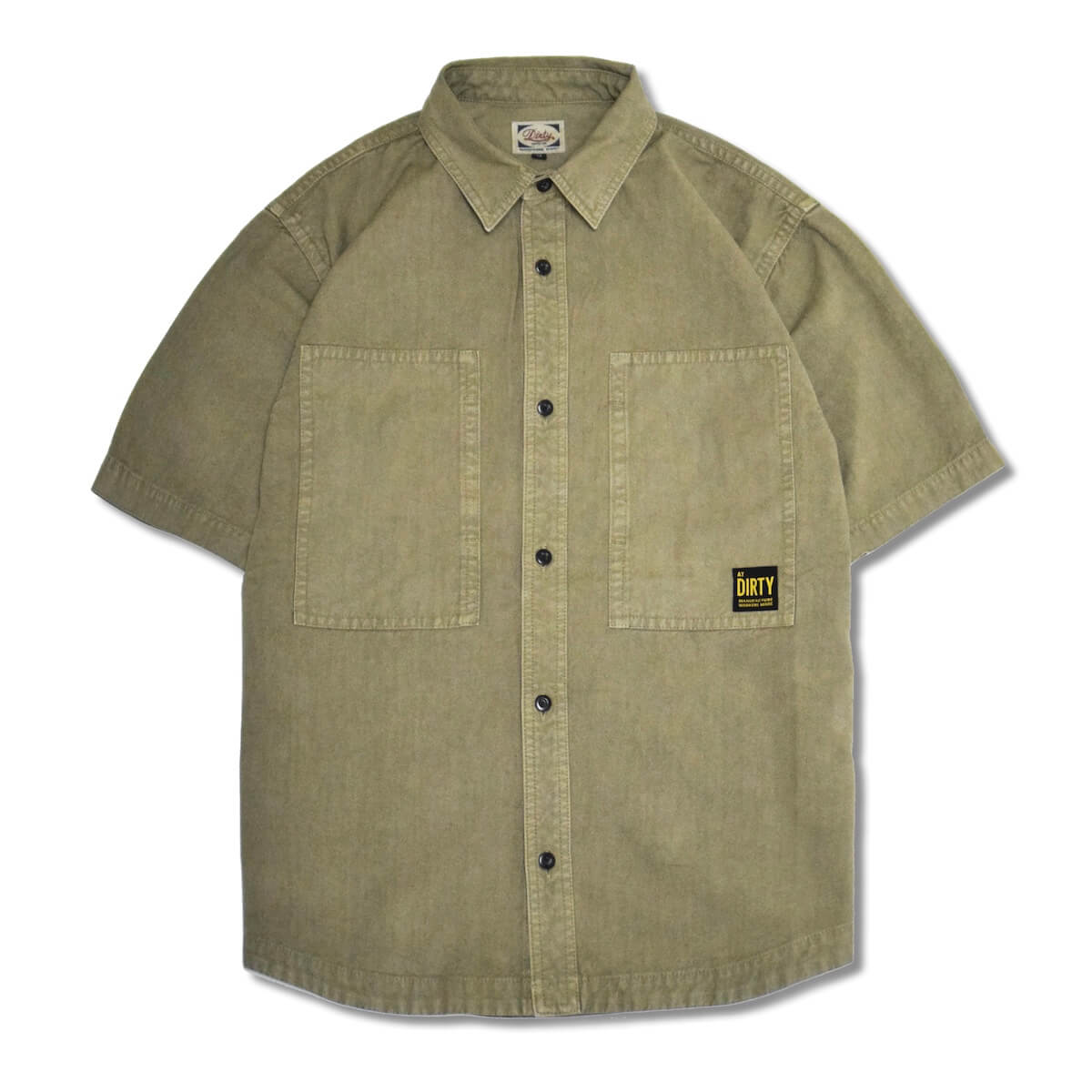 AT-DIRTY/ATD UTILITY S/S SHIRT (BEIGE)