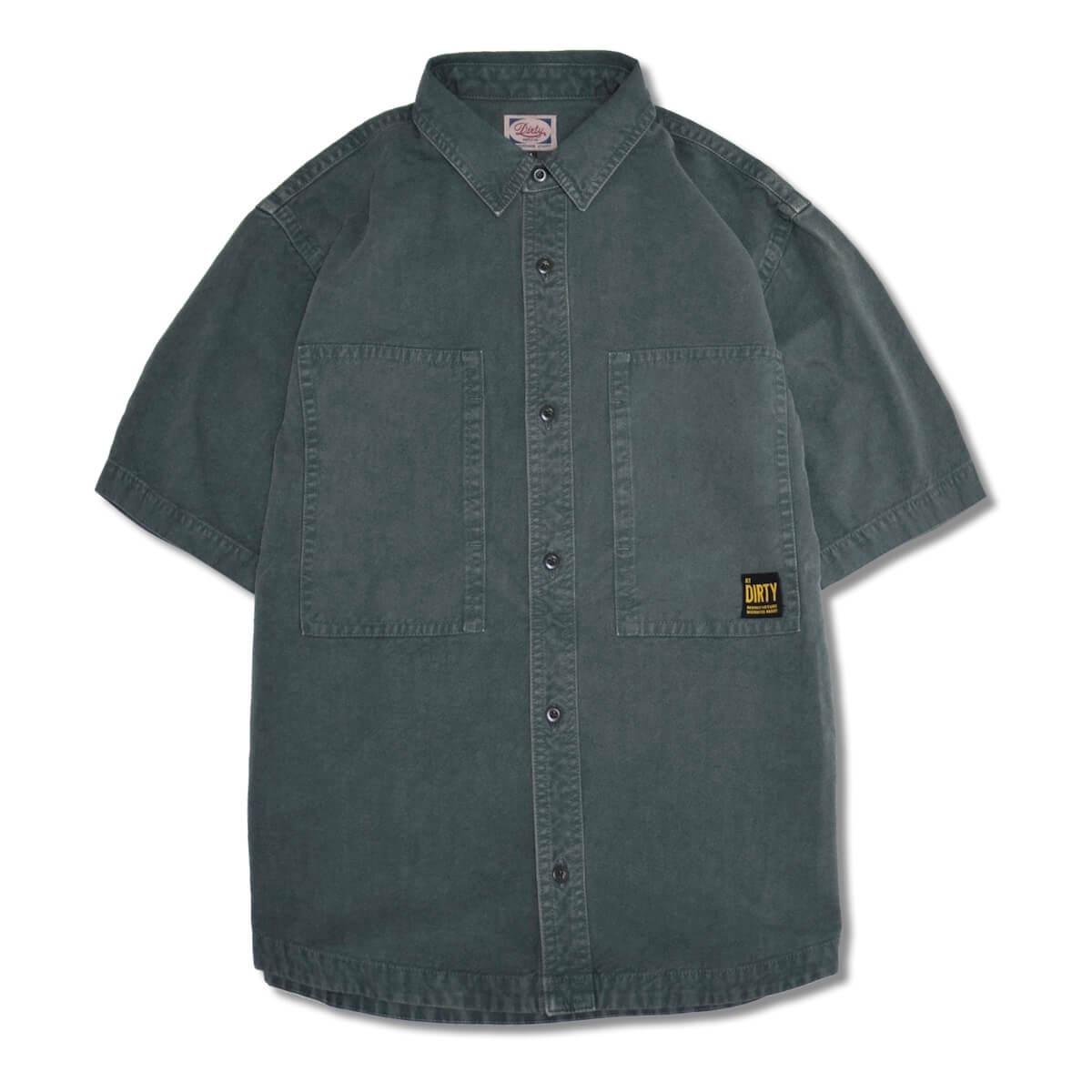 AT-DIRTY/ATD UTILITY S/S SHIRT (I.BLUE)