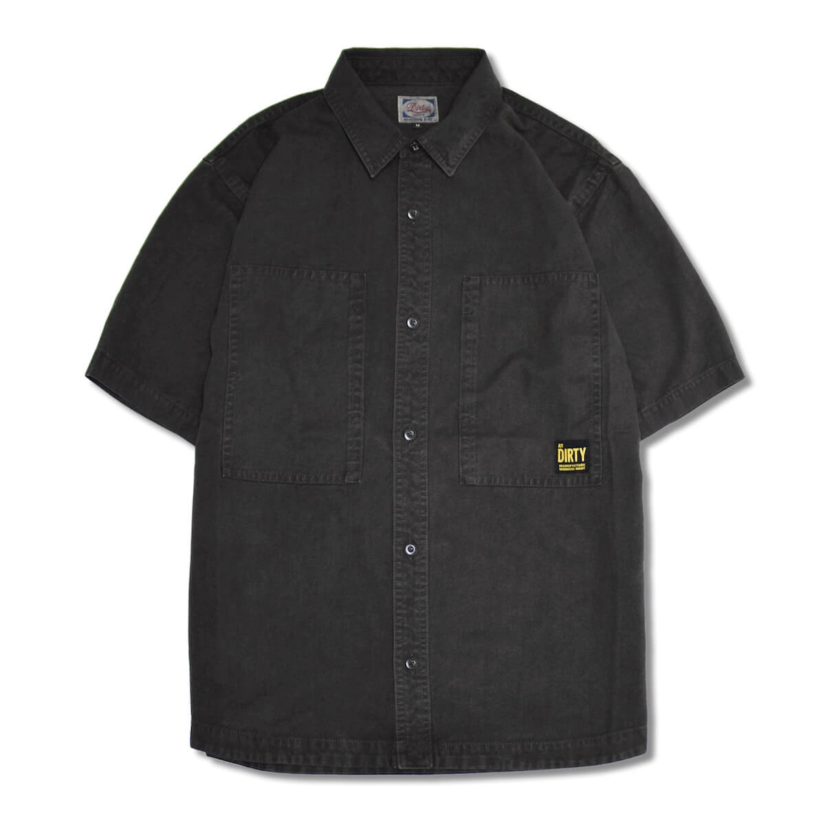 AT-DIRTY/ATD UTILITY S/S SHIRT (CHACOAL)
