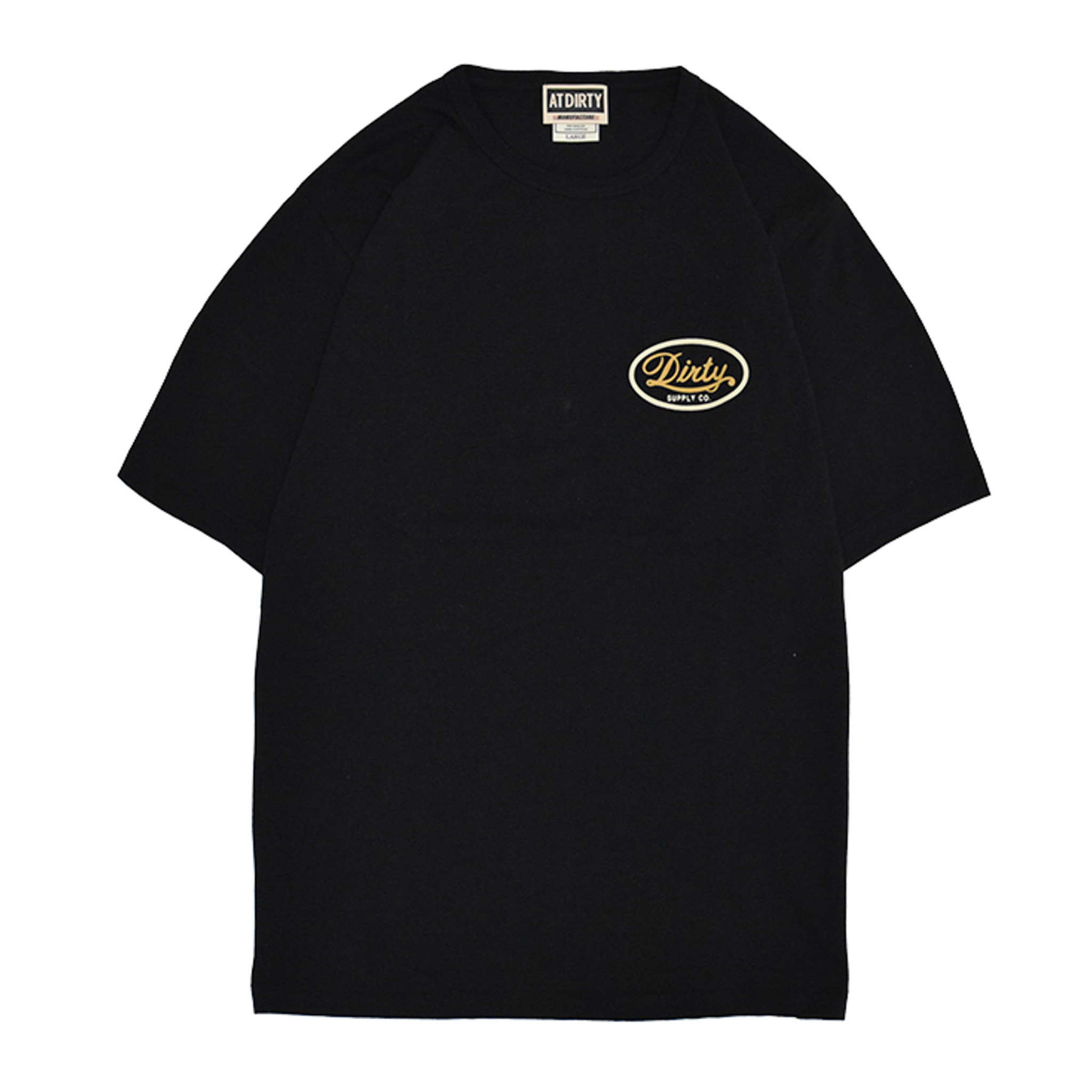 AT-DIRTY/ANYDAYS S/S TEE (BLACK)