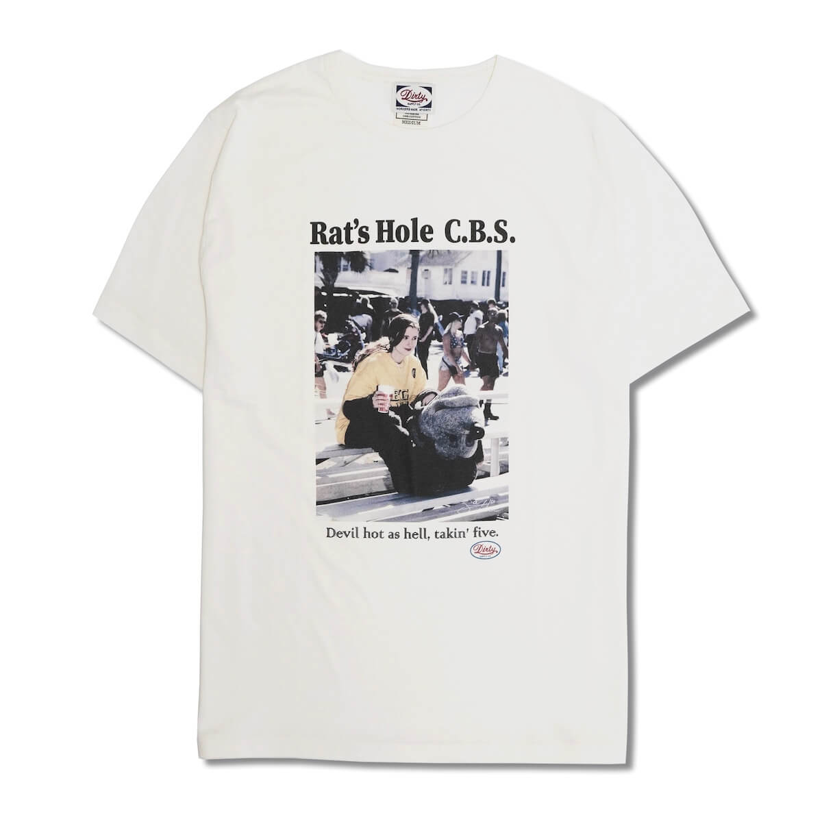 AT-DIRTY/Rat's Hole C.B.S S/S TEE