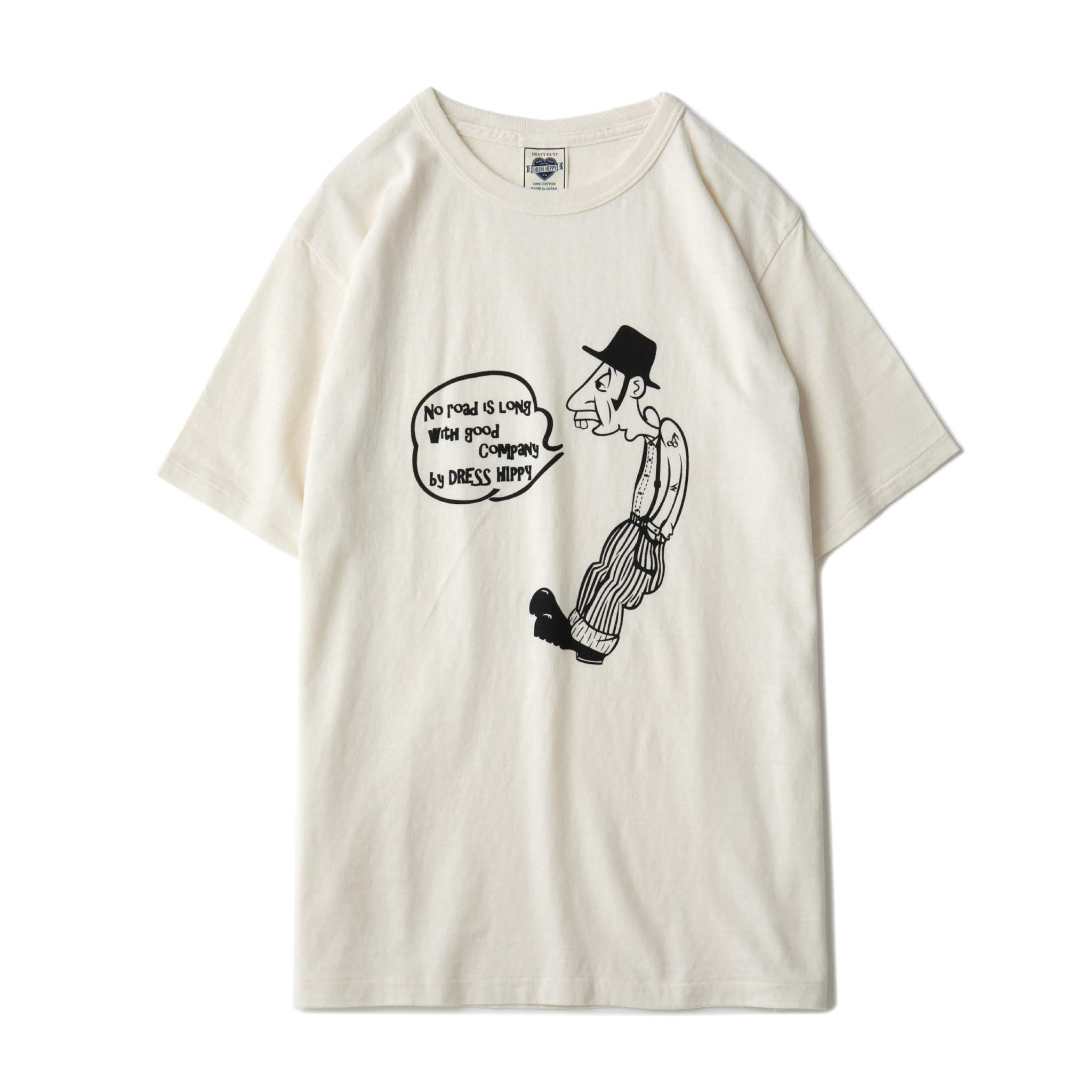 DRESS HIPPY/JAZZMAN S/S TEE (NATURAL)