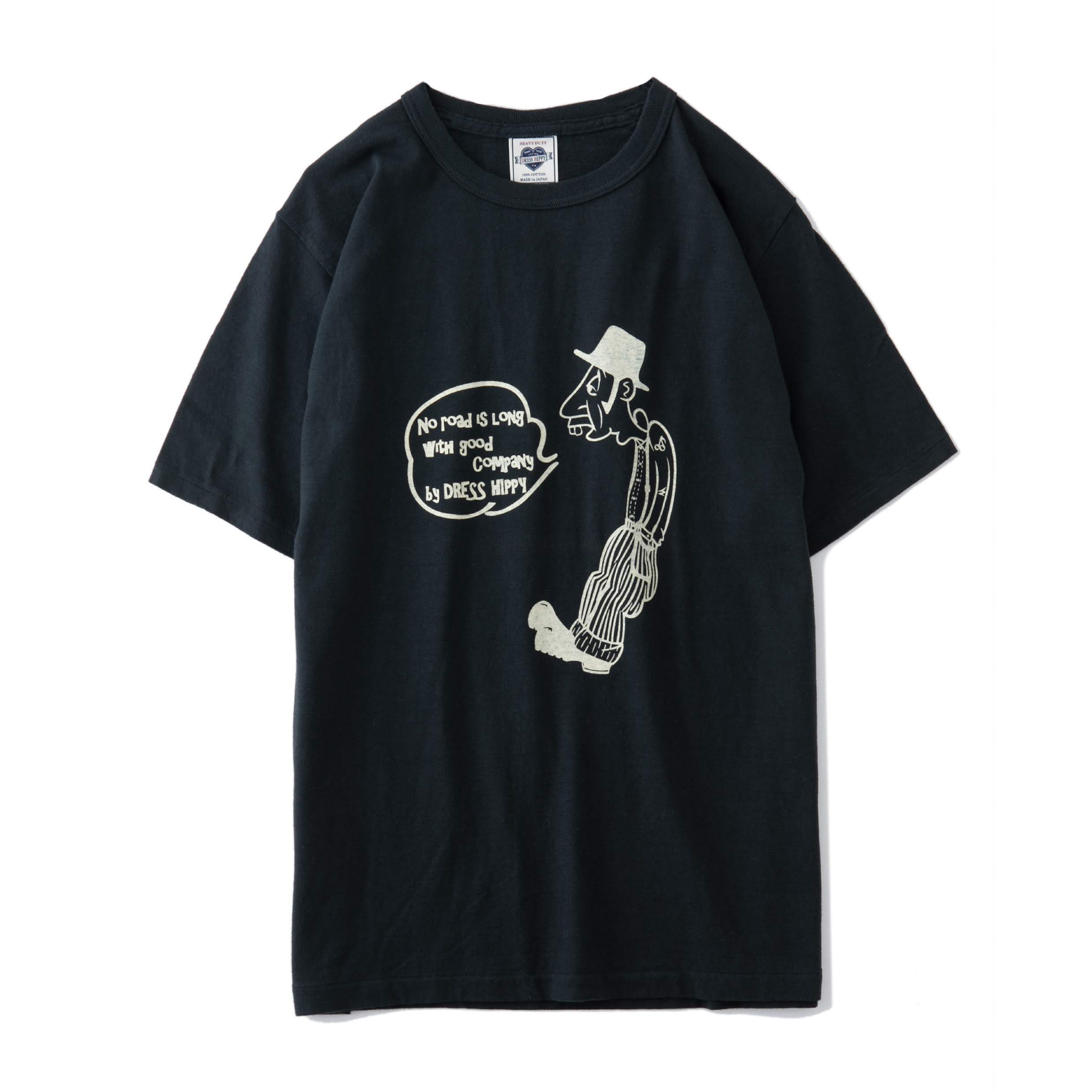 DRESS HIPPY/JAZZMAN S/S TEE (BLACK)