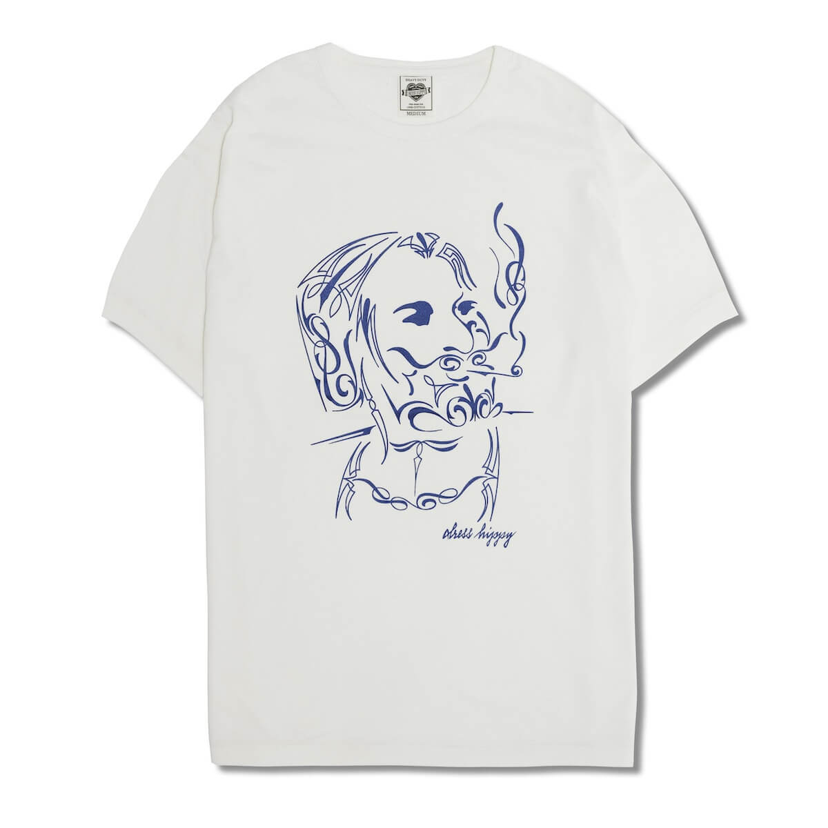 DRESS HIPPY/Mr. Smoke S/S TEE (NATURAL)