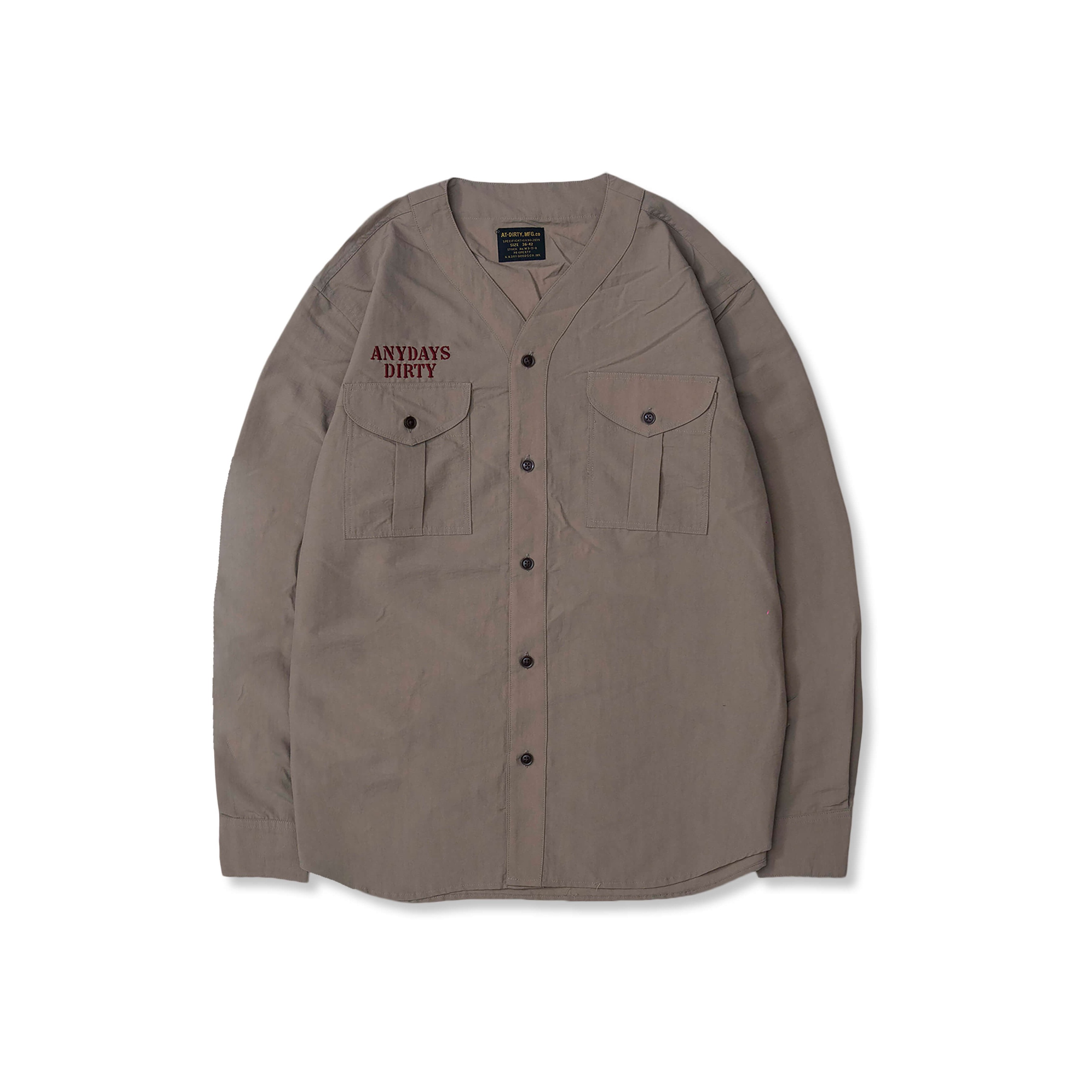 AT-DIRTY/ATD SCOUT L/S SHIRT (BEIGE)