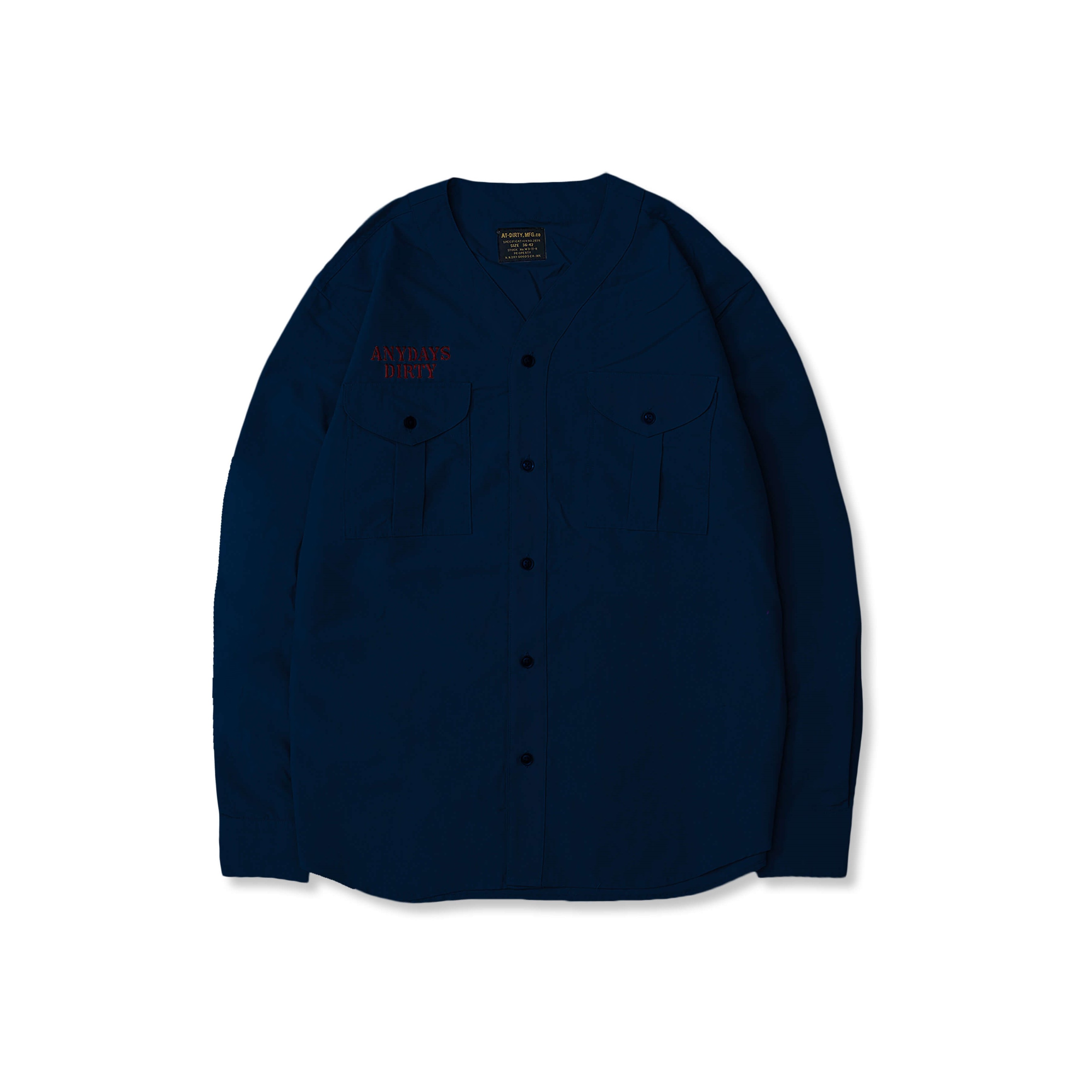 AT-DIRTY/ATD SCOUT L/S SHIRT (D.NAVY)