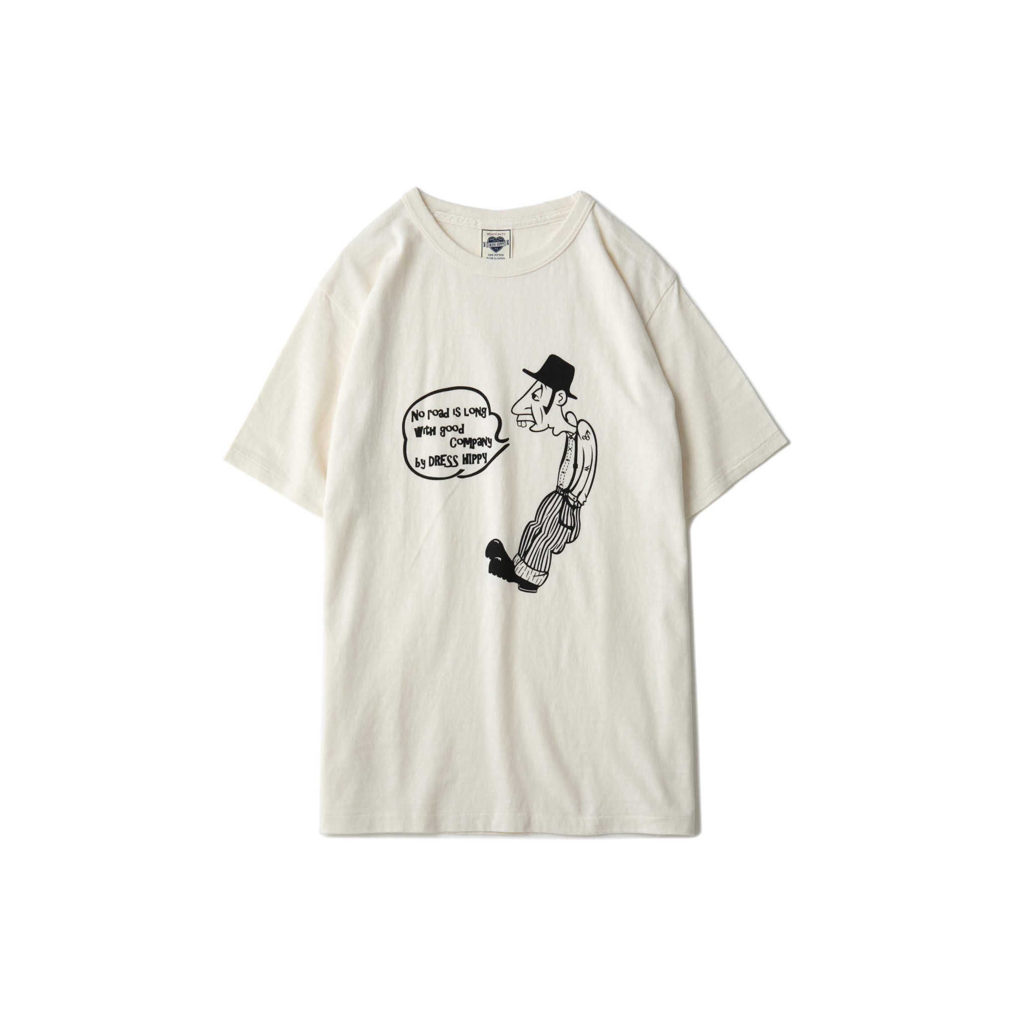 DRESS HIPPY/JAZZMAN S/S TEE (NATURAL)