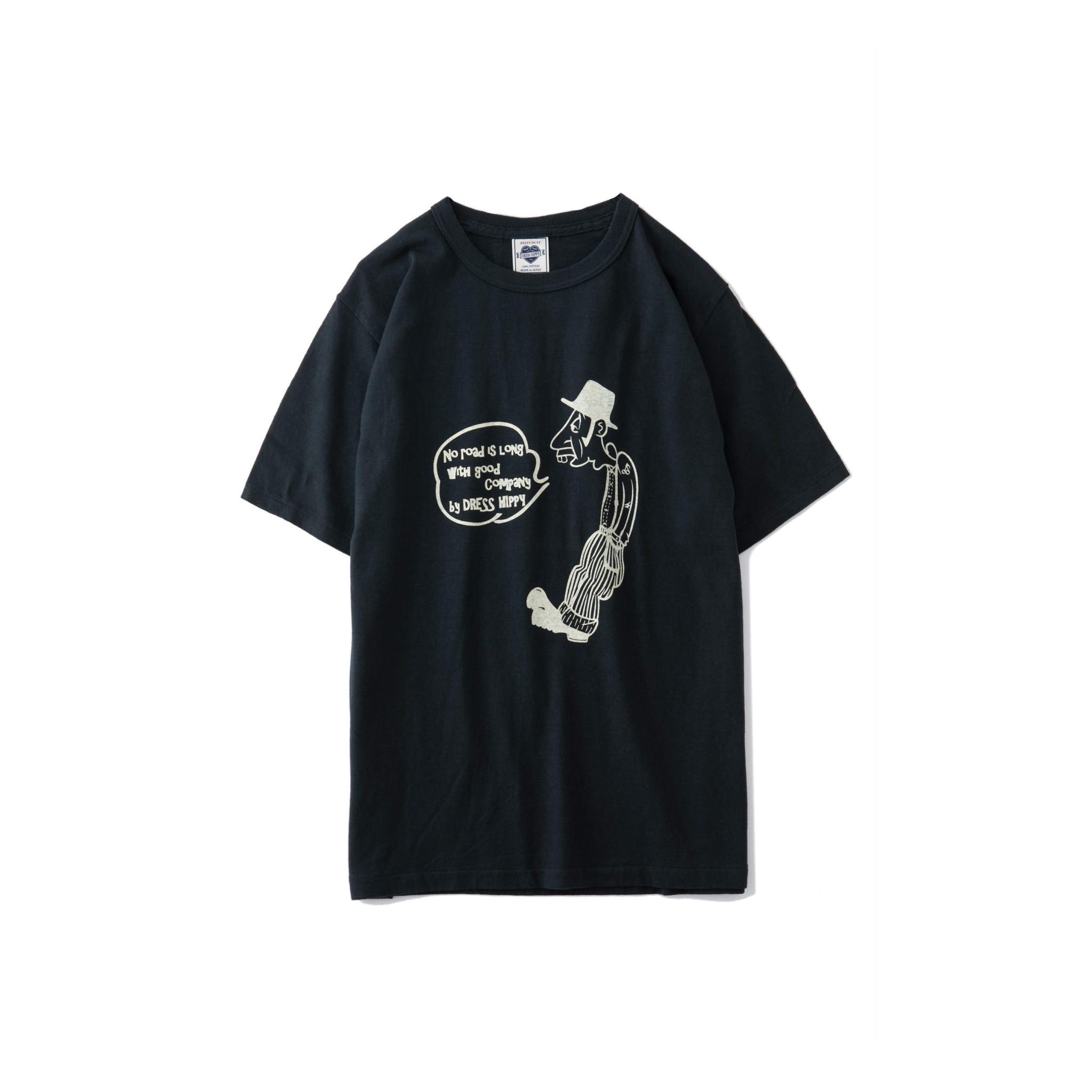 DRESS HIPPY/JAZZMAN S/S TEE (BLACK)