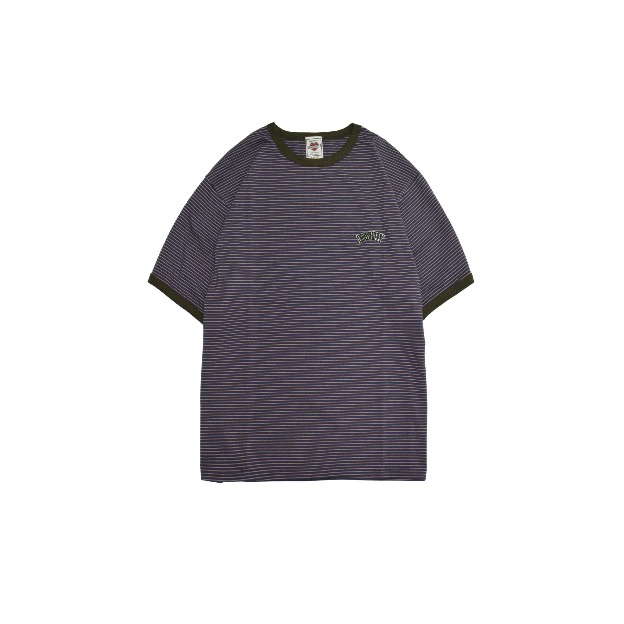 DRESS HIPPY/HUNTINGTON RINGER S/S TEE (PURPLE)