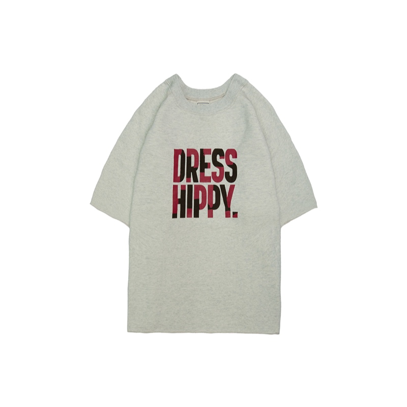 DRESS HIPPY/PAINTING S/S LIGHT SWEAT (NATURAL)