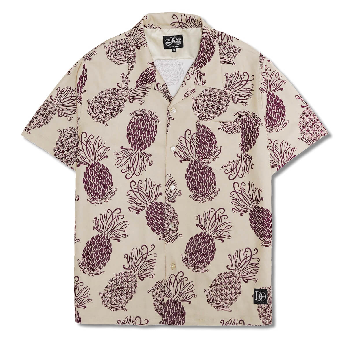 DRESS HIPPY/PINEAPPLE S/S SHIRT (NATURAL)