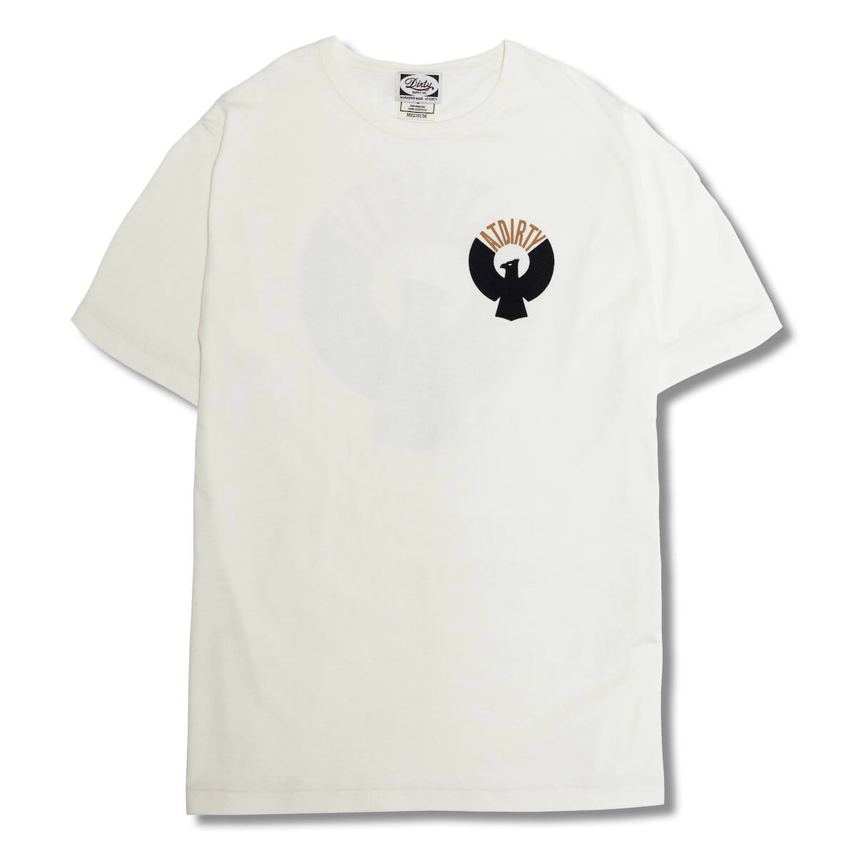 AT-DIRTY/ATD EAGLE S/S TEE (NATURAL)