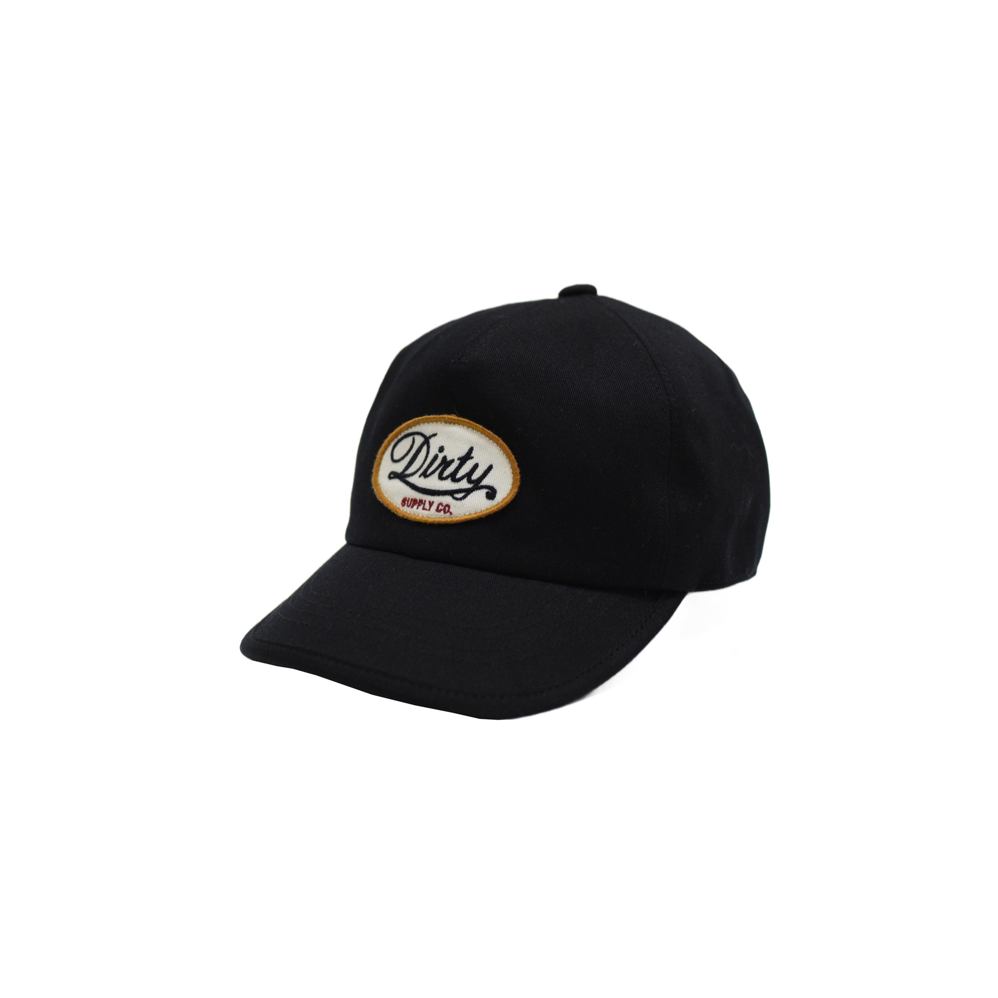 AT-DIRTY/ATD OVAL TRUCKERS CAP (BLACK)