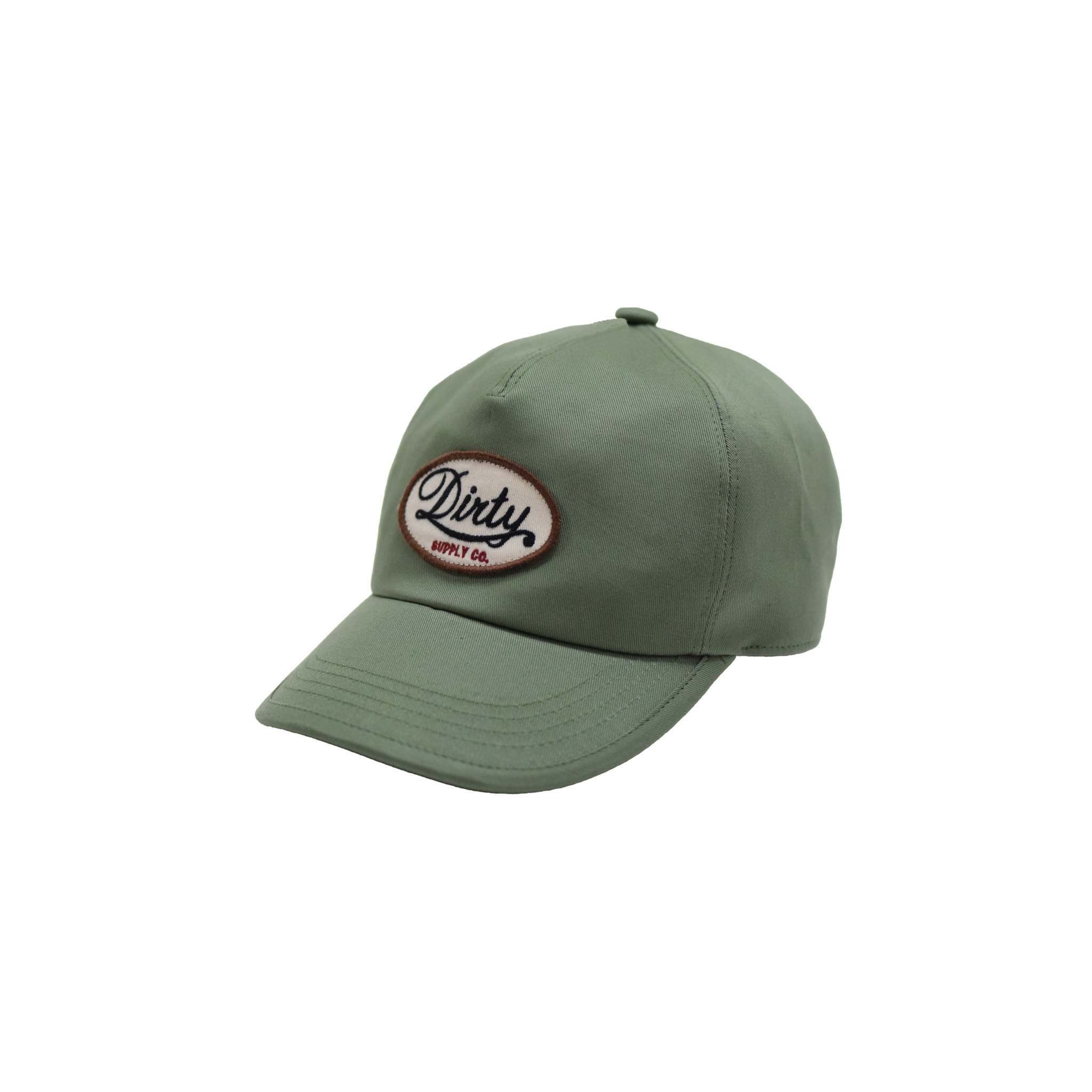 AT-DIRTY/ATD OVAL TRUCKERS CAP (L.GREEN)