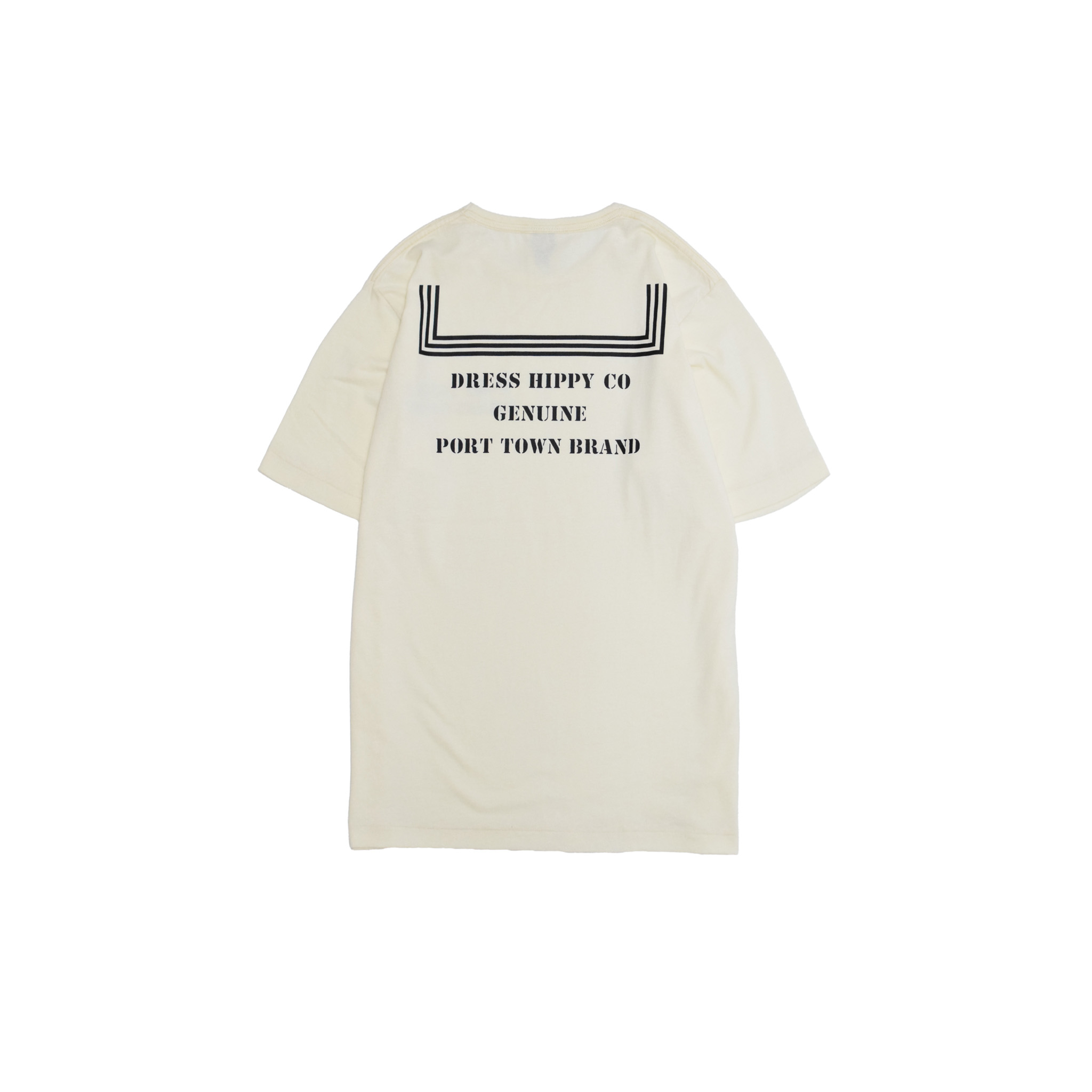 DRESS HIPPY/BACK SAILOR S/S TEE (NATURAL)