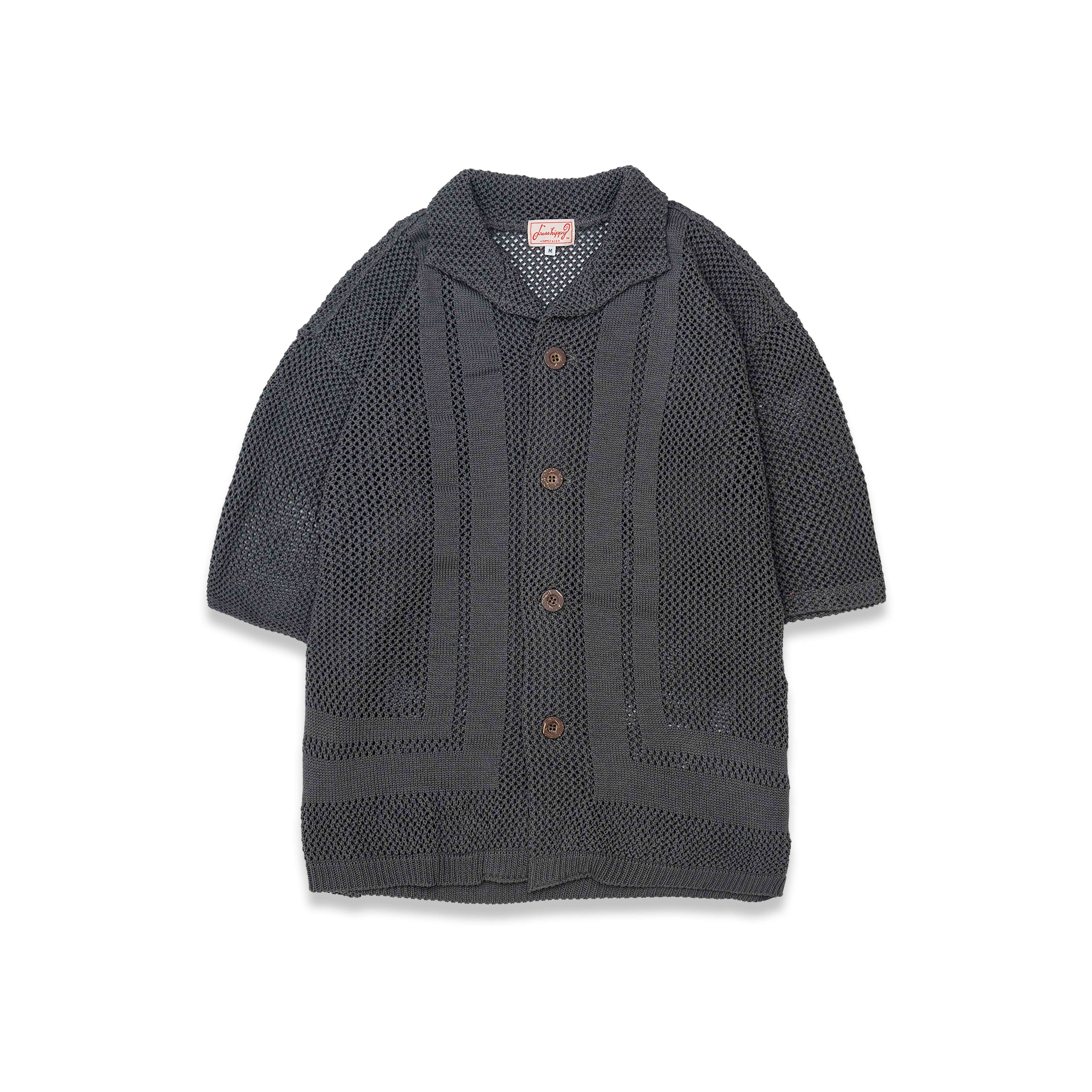 DRESS HIPPY/ MEMPHIS KNIT SHIRT (GRAY)
