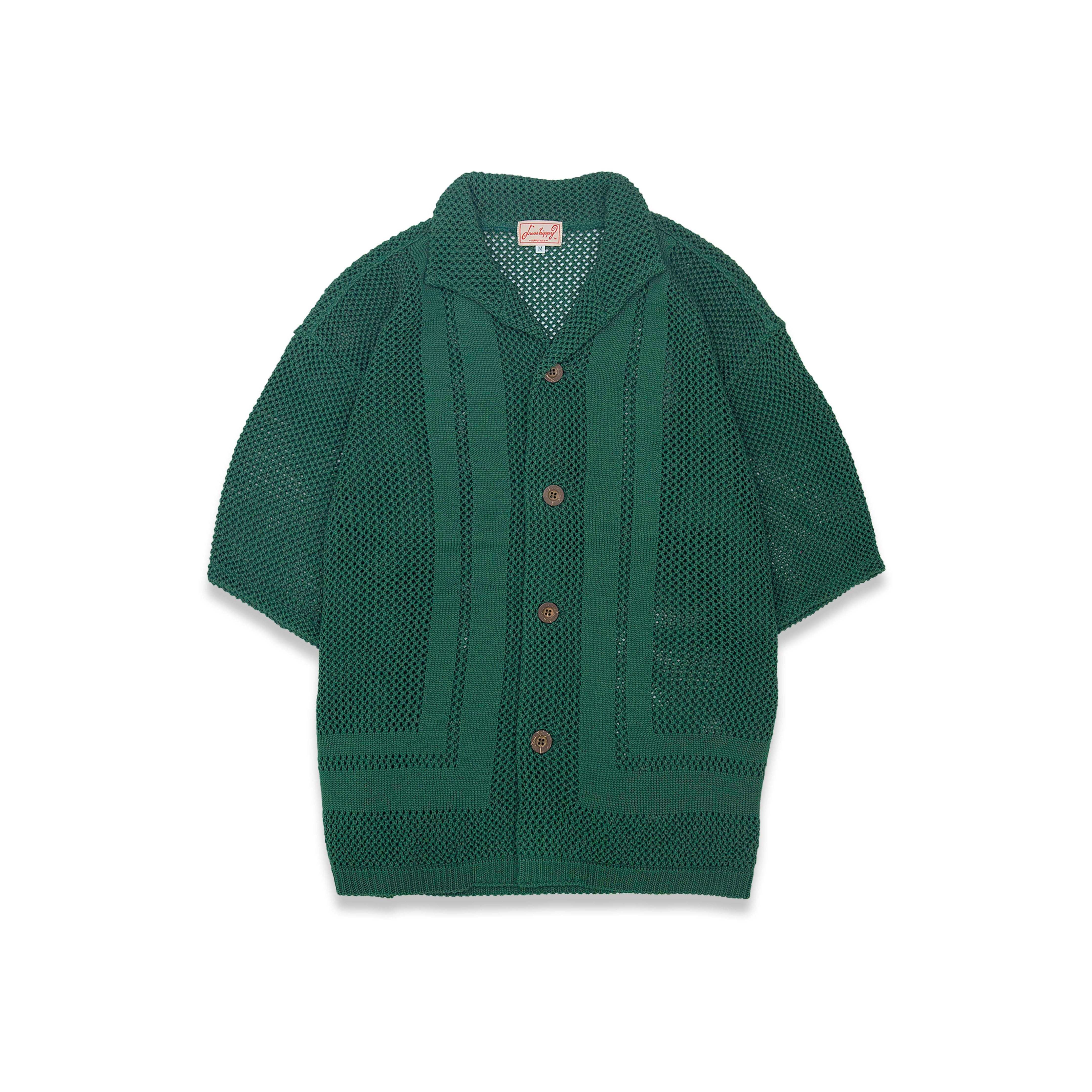 DRESS HIPPY/ MEMPHIS KNIT SHIRT (GREEN)