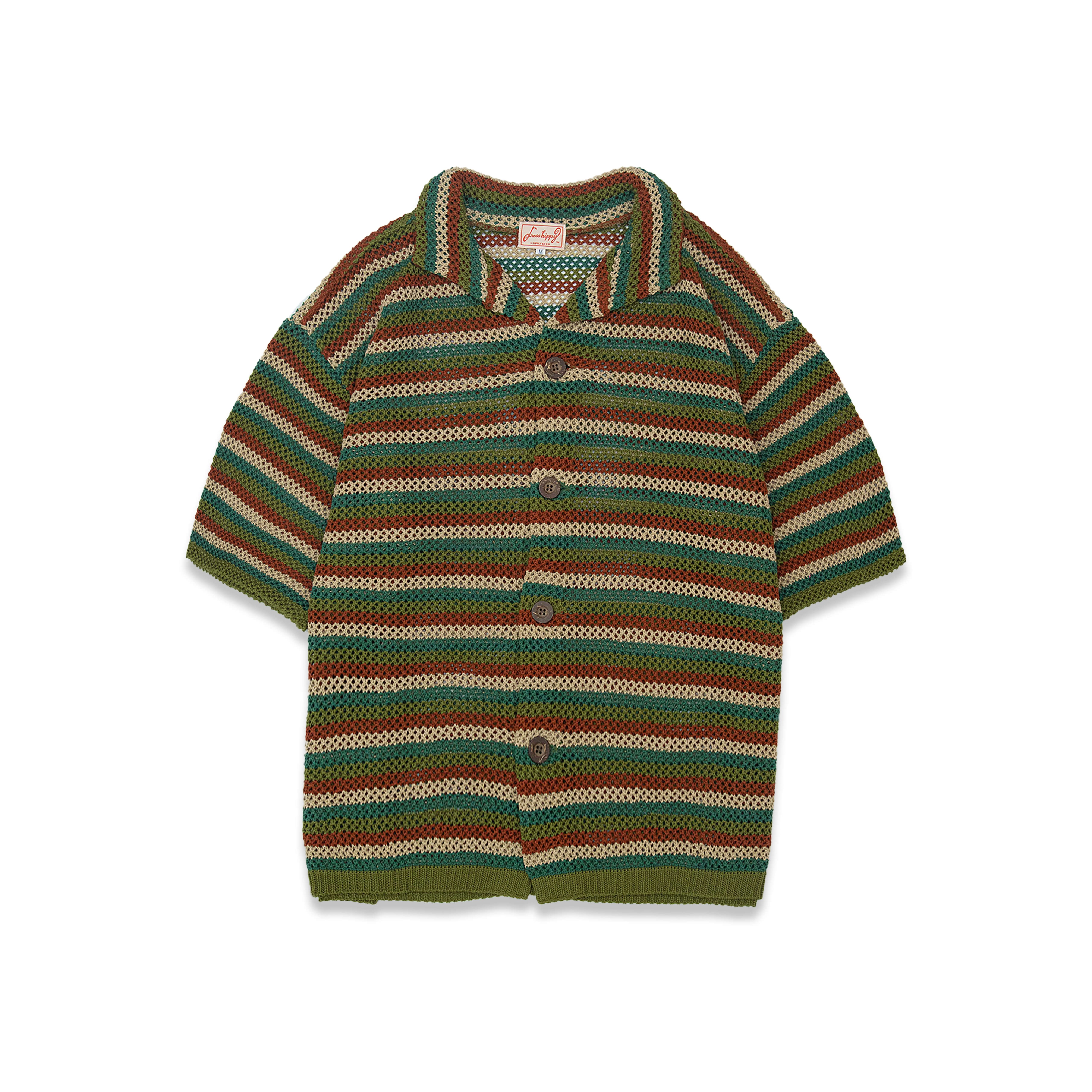 DRESS HIPPY/ MEMPHIS MULTI KNIT SHIRT (RASTA)
